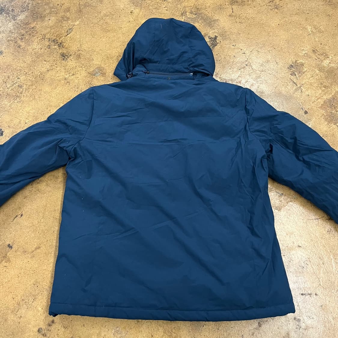 [정품/110] 몽벨 블루 후드 바람막이 자켓 b18 상품이미지4