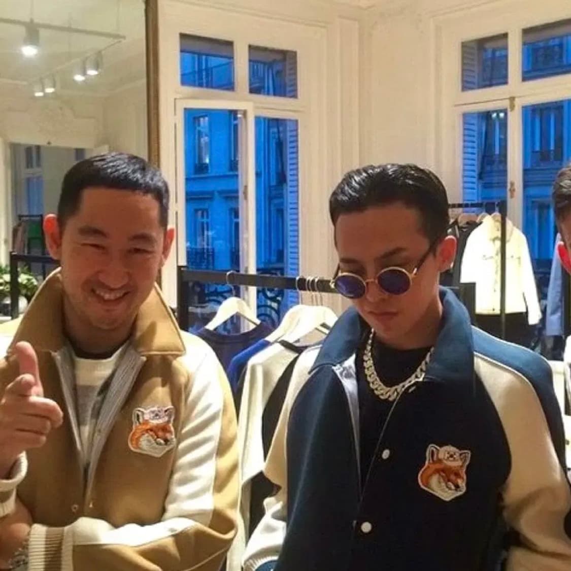 (M) Maison Kitsune 메종키츠네 15FW 국뽕 테디 자켓 상품이미지4