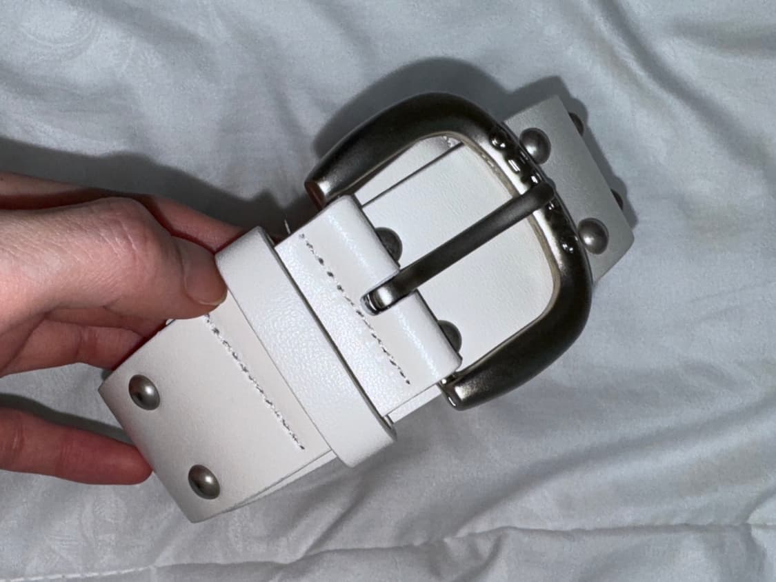 Cerric 세릭 리벳 벨트 TWO RING RIVET BELT 상품이미지3