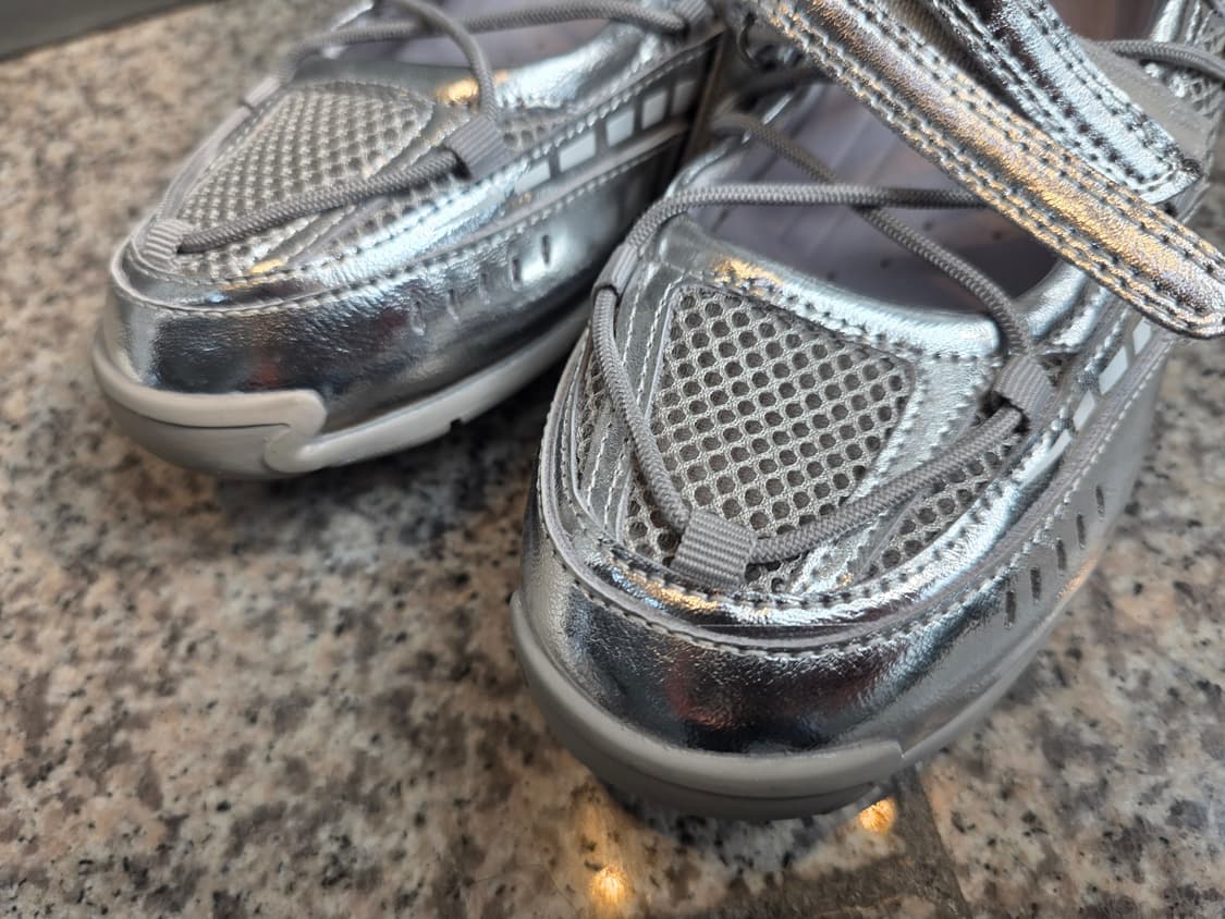 다프네 랩 실버 발레코어슈즈 상품이미지2