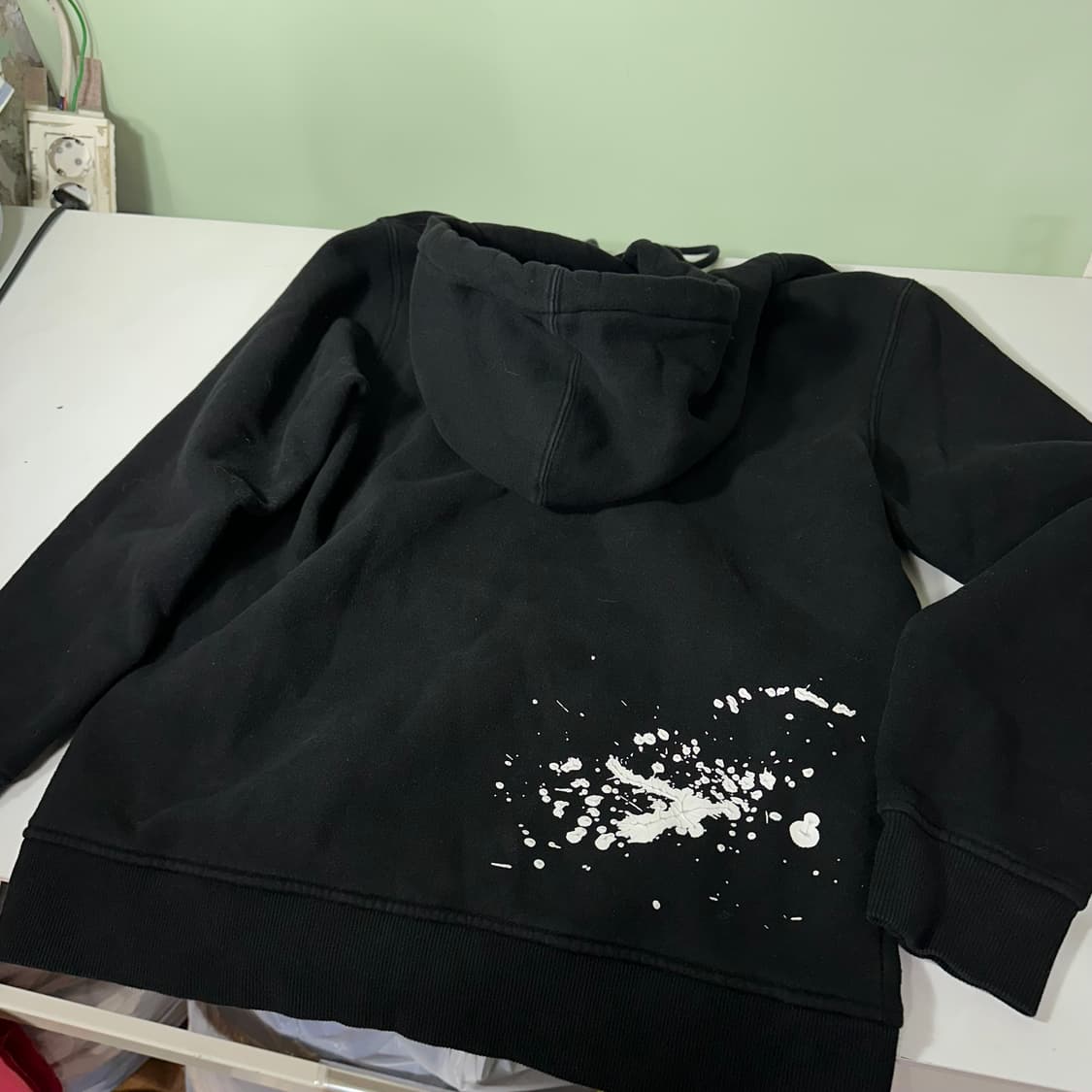 L-XL 뉴에라 빈티지그레이 멀티로고 오버핏 스웻셔츠 맨투맨 상품이미지4