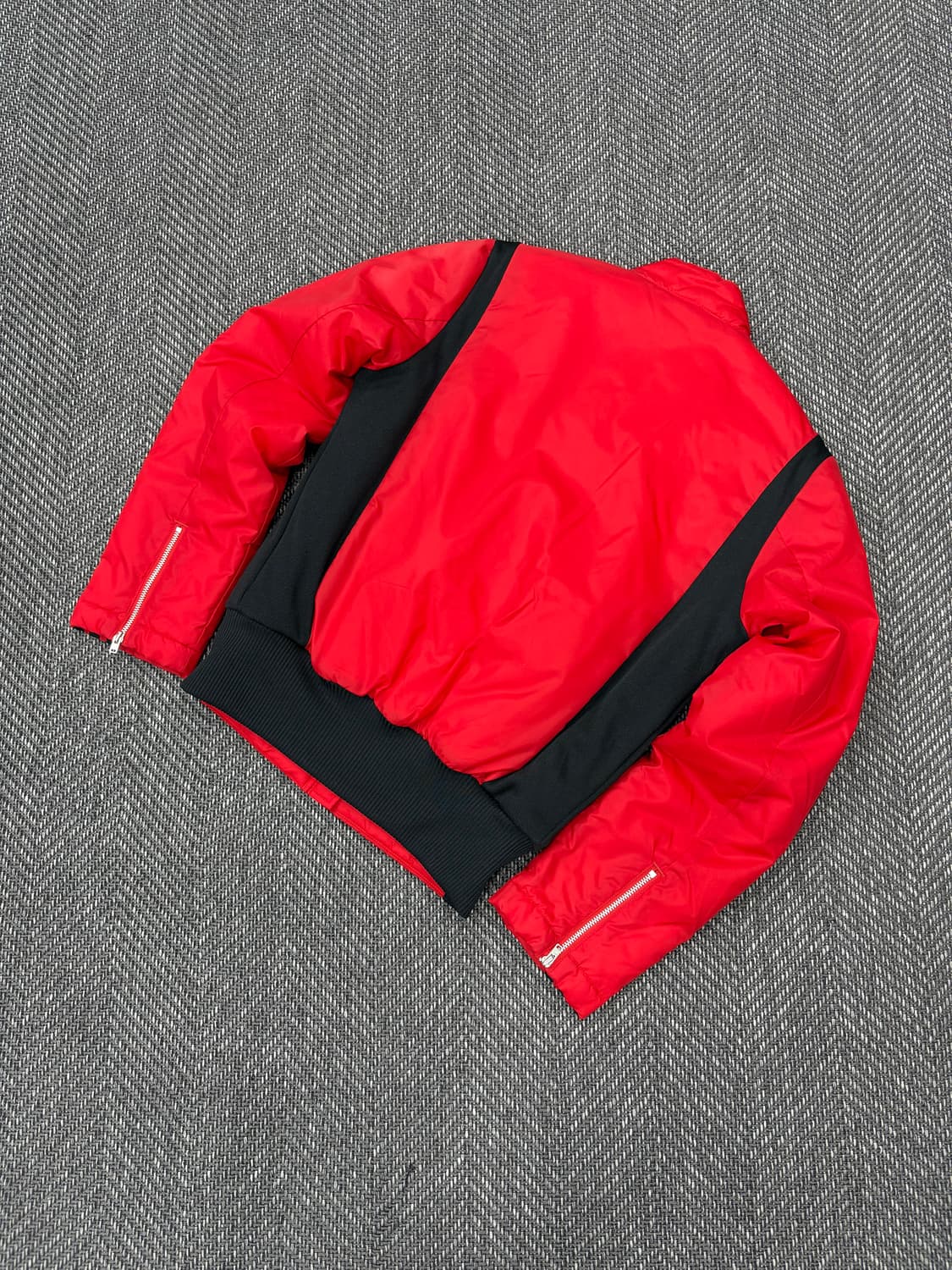 아디다스 삼선 트랙 패딩 레드 상품이미지7