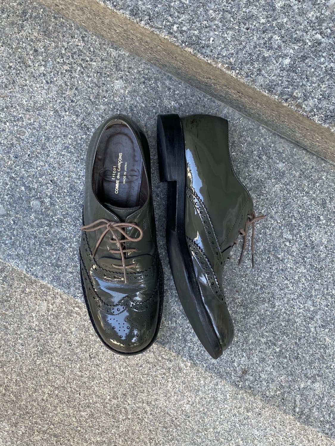 Comme des Garcons Tricot derby shoes 상품이미지1