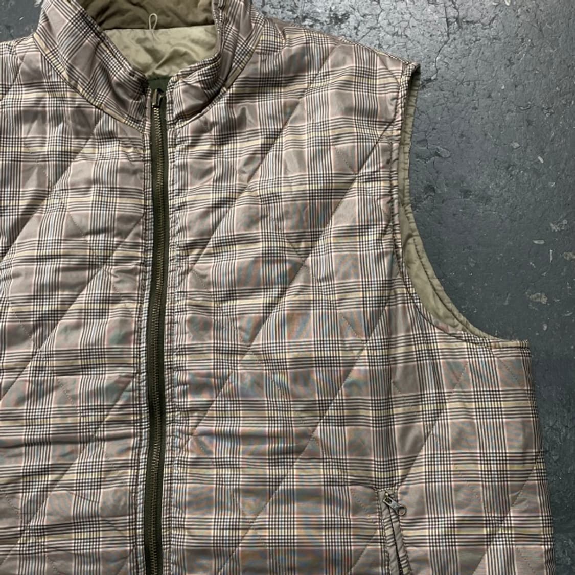 105 헨리코튼 퀼팅 조끼  상품이미지2