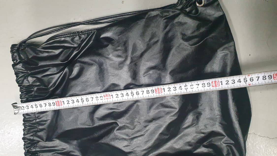 마뗑킴 블랙 스트링 백팩 상품이미지5