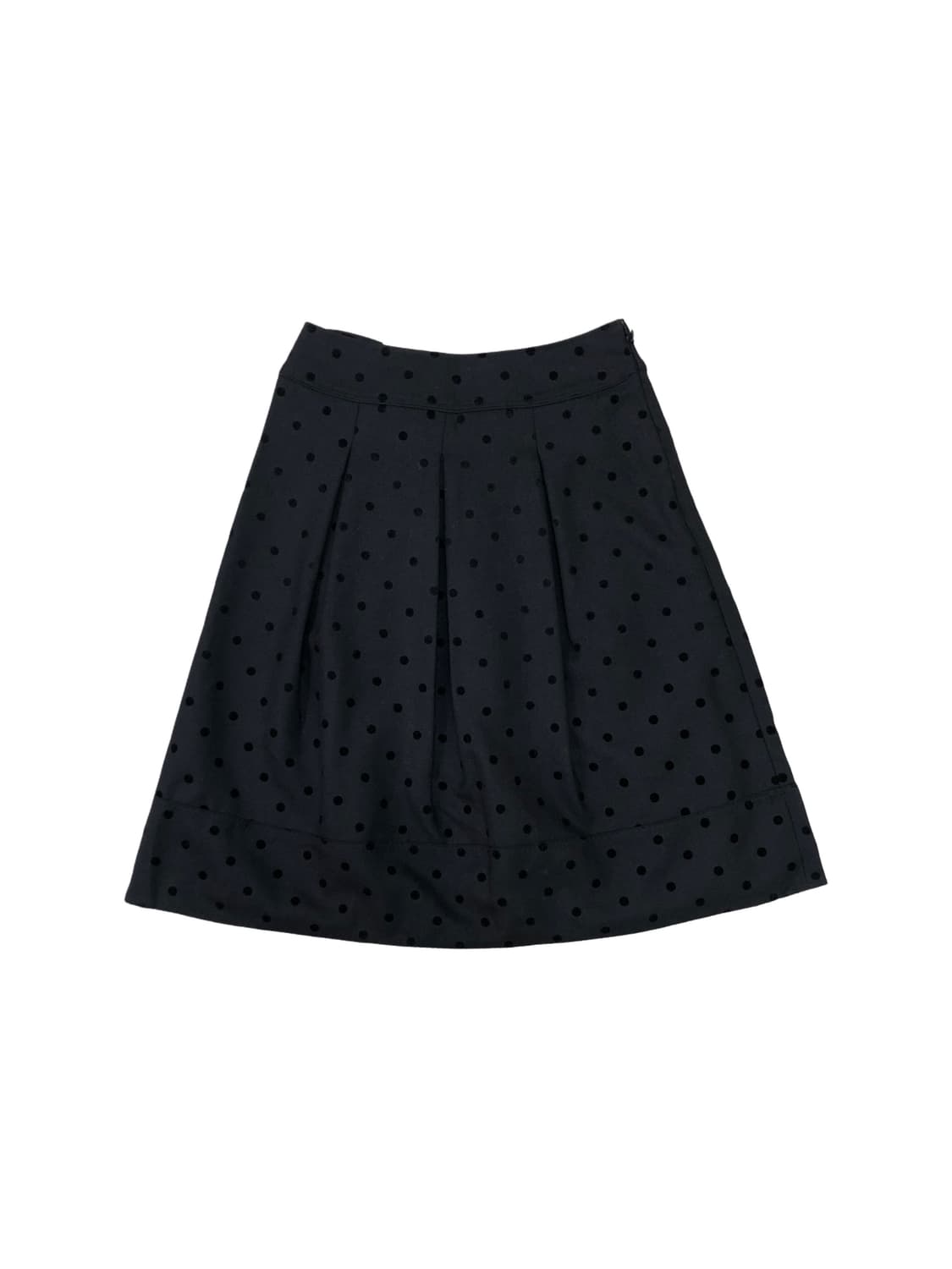 도트 플레어 미디스커트 상품이미지1
