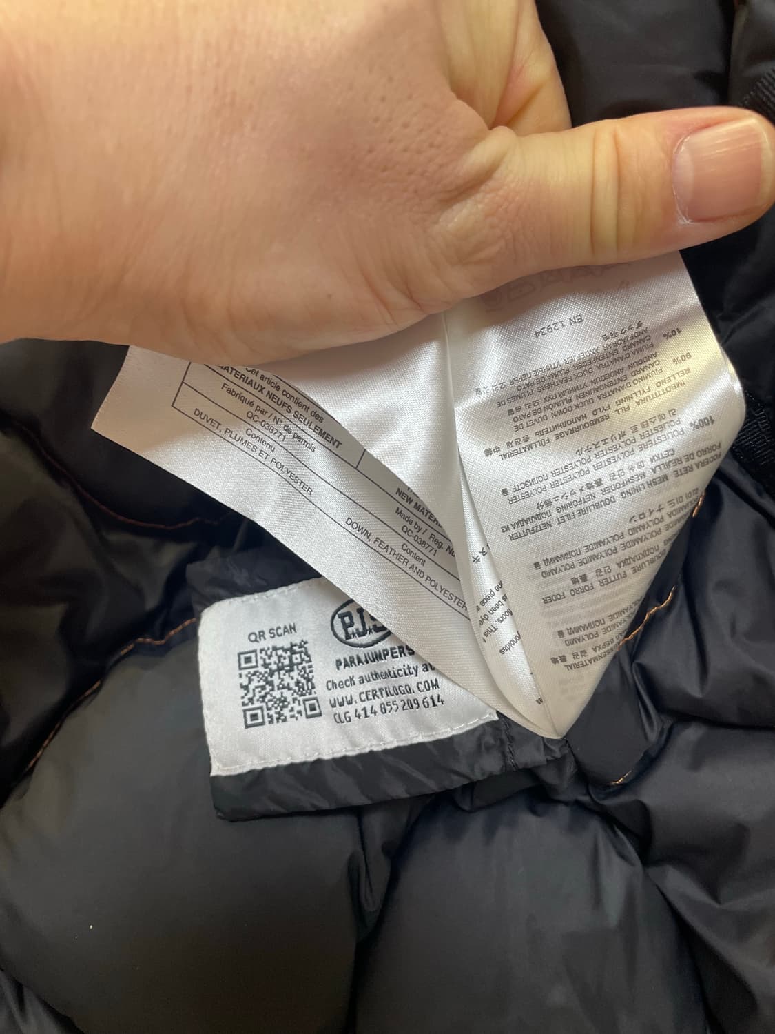 정품 파라점퍼스 고비 여성패딩 L 상품이미지6