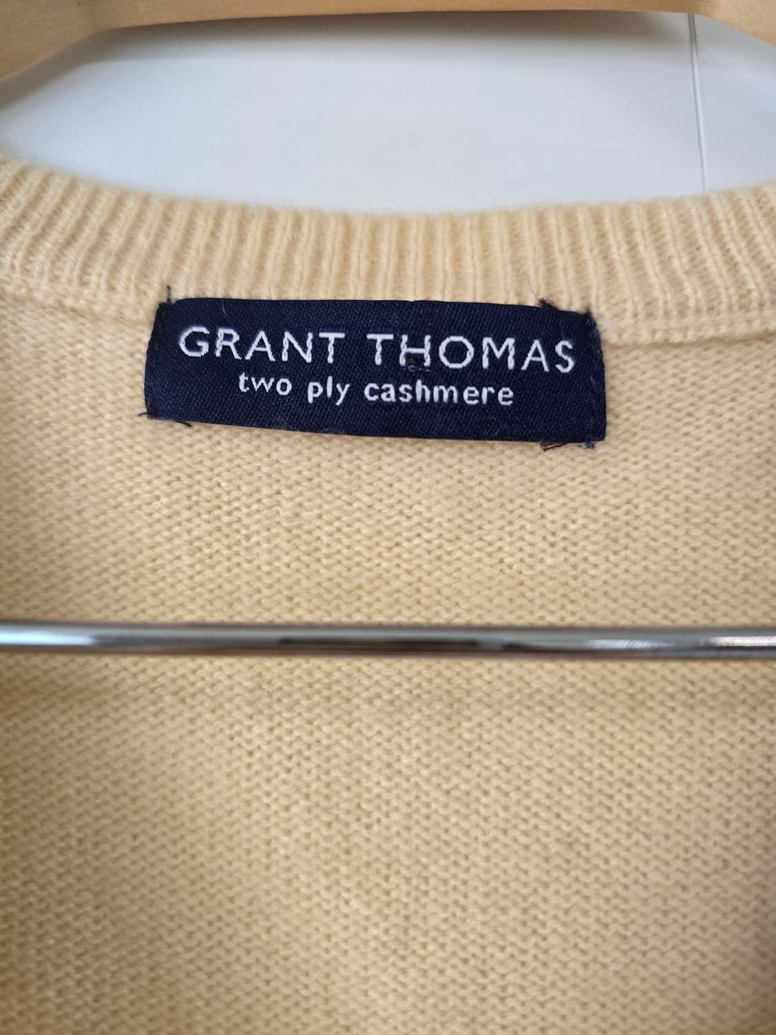 Grant Thomas  캐시미어 100 조끼 니트 상품이미지3