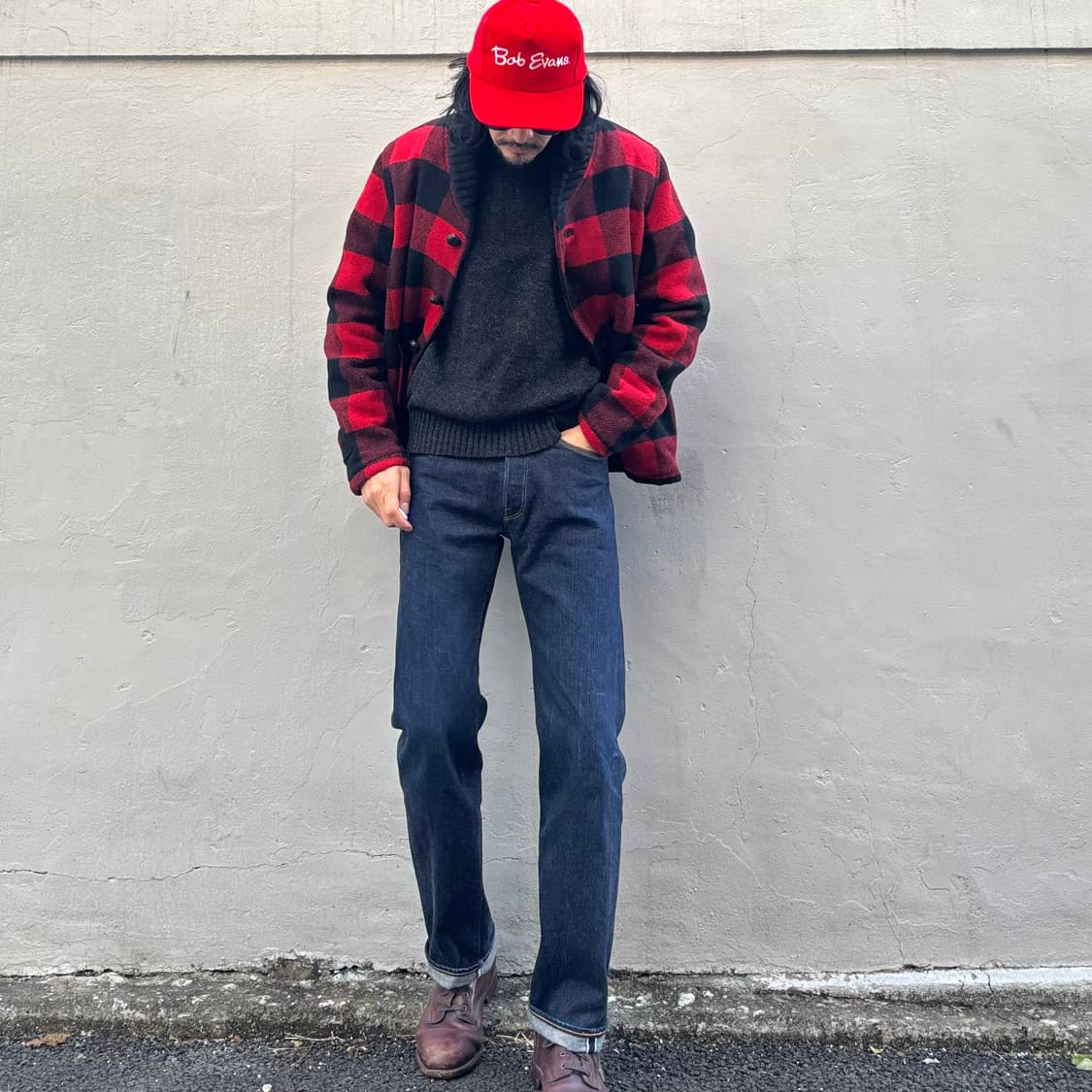 90년대 미국 파이브 브라더 울 워크 자켓 상품이미지10