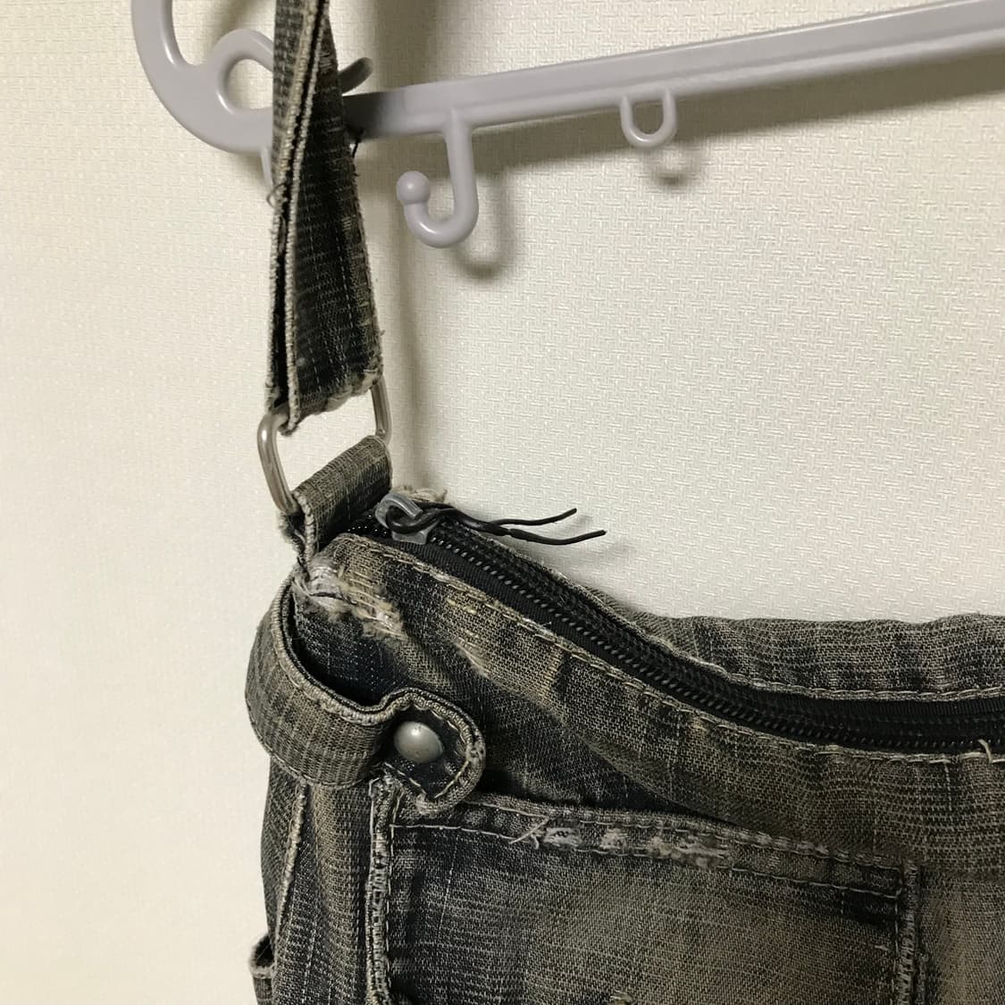 Grunge 2pocket shoulder bag 상품이미지3
