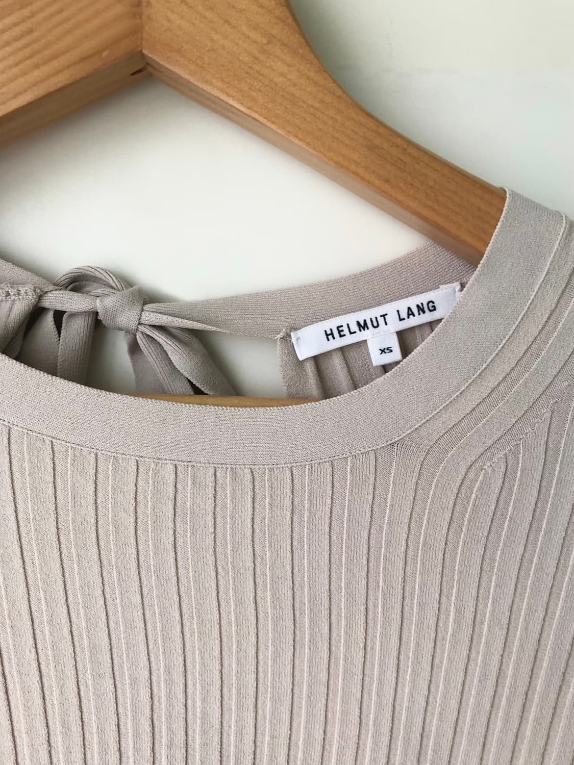 Helmut Lang Open Back Ribbon Knit 상품이미지3