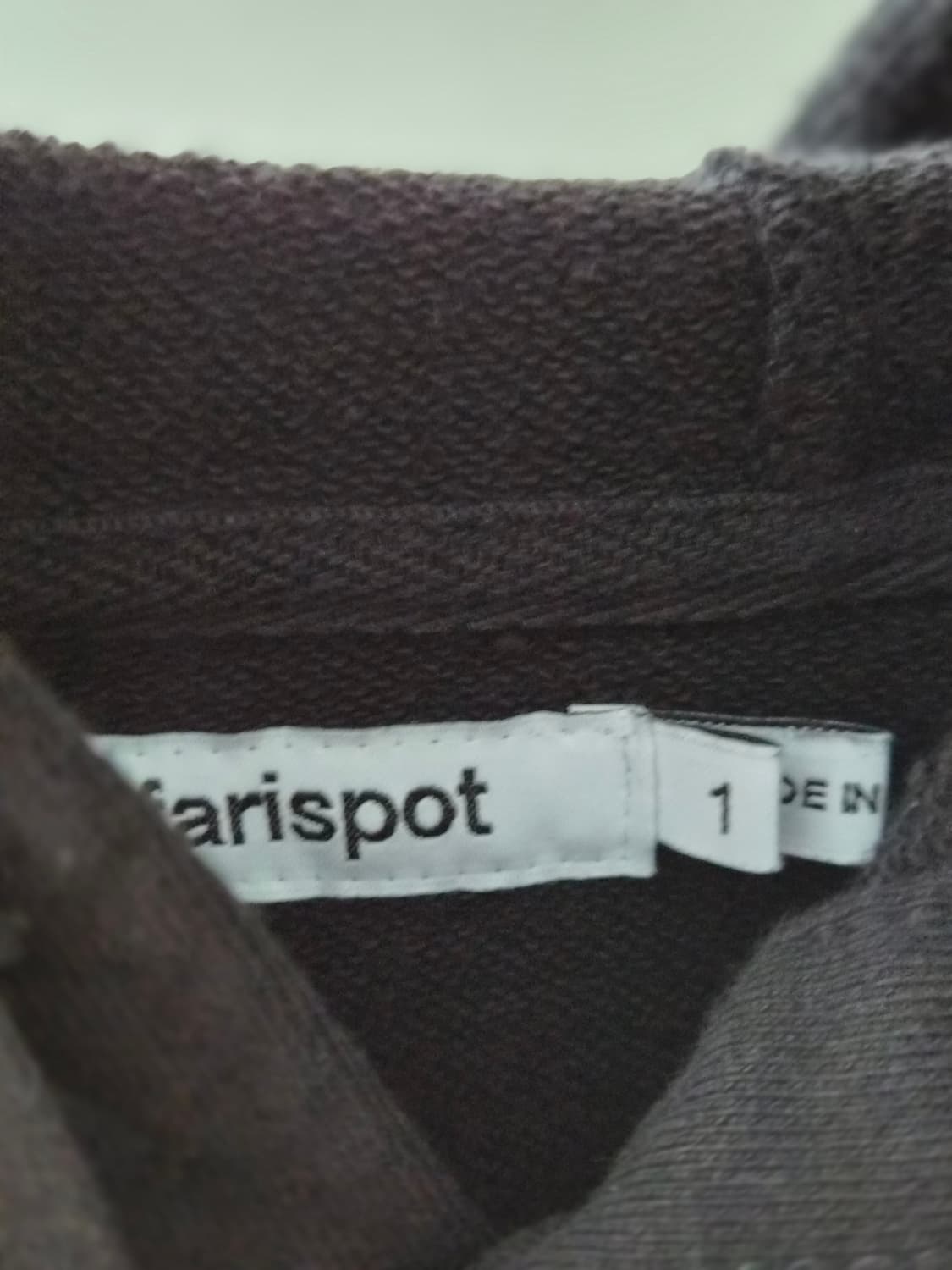 사파리스팟 베이직 사파리 후드 블랙(사이즈 1) 상품이미지4