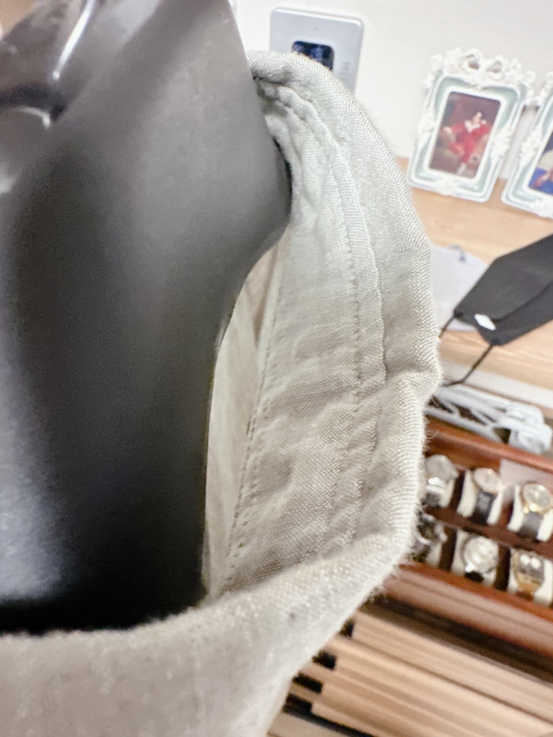 연카키 해지스 남성 셔츠 린넨혼방(100) 상품이미지6