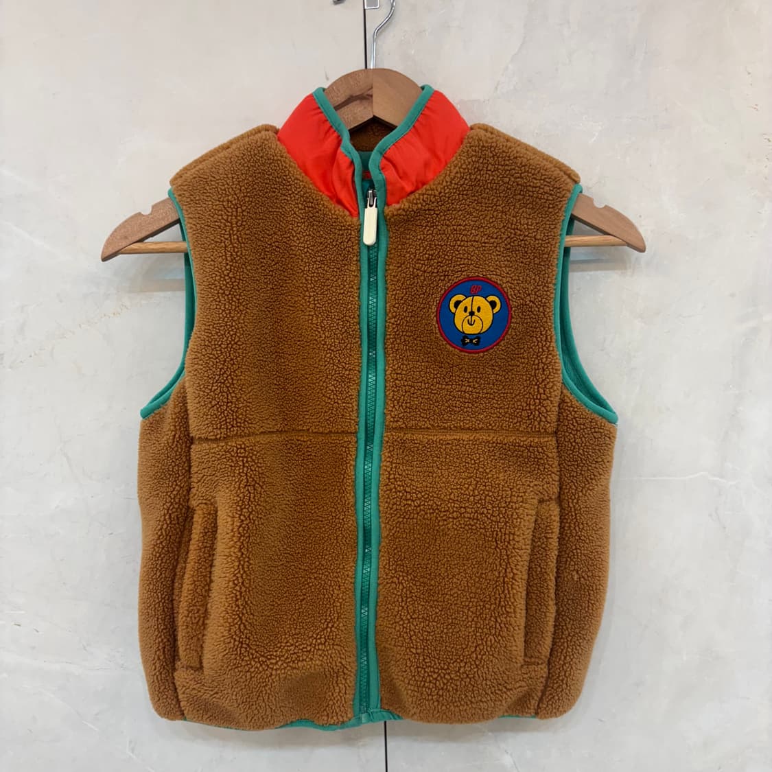 베베드피노 뽀글이 조끼 130사이즈 상품이미지2