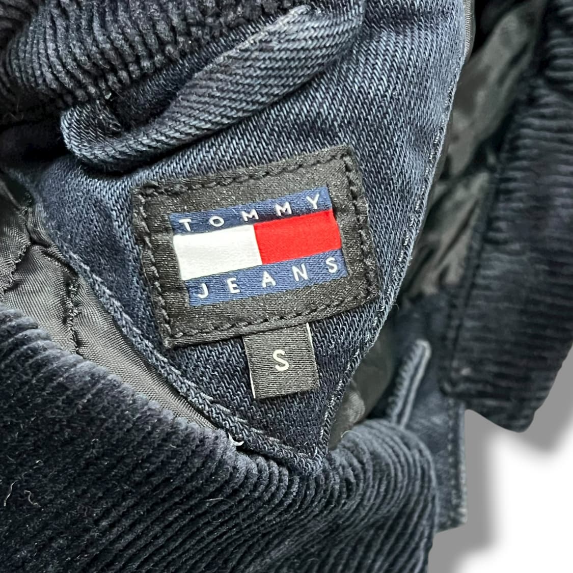  타미힐피거 코듀로이 카라 데님 트러커자켓 y14116 상품이미지8