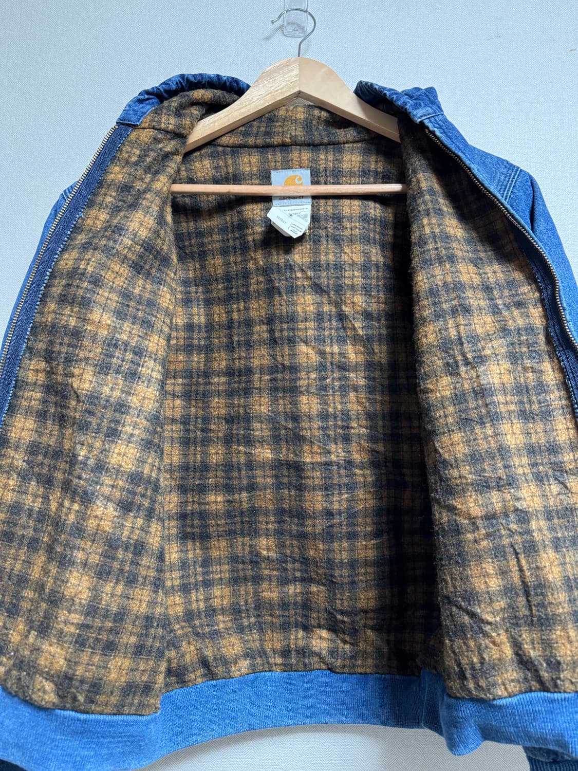 2001 빈티지 칼하트 데님 자켓 상품이미지4