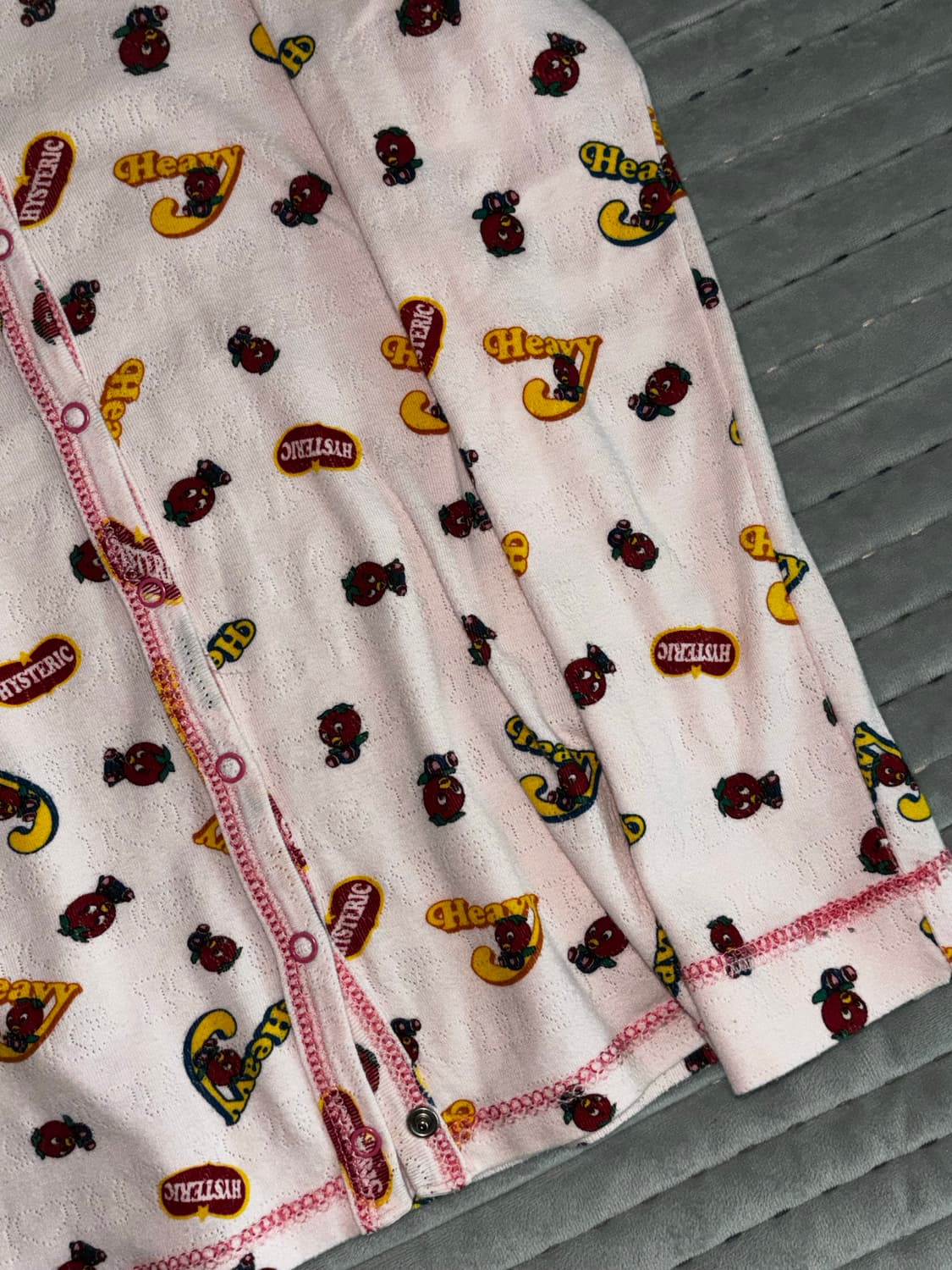 히스테릭글래머 핑크 가디건 상품이미지2