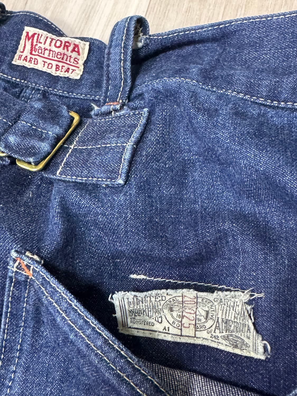 [밀리토라] lot. 811 데님 셋업 상품이미지9