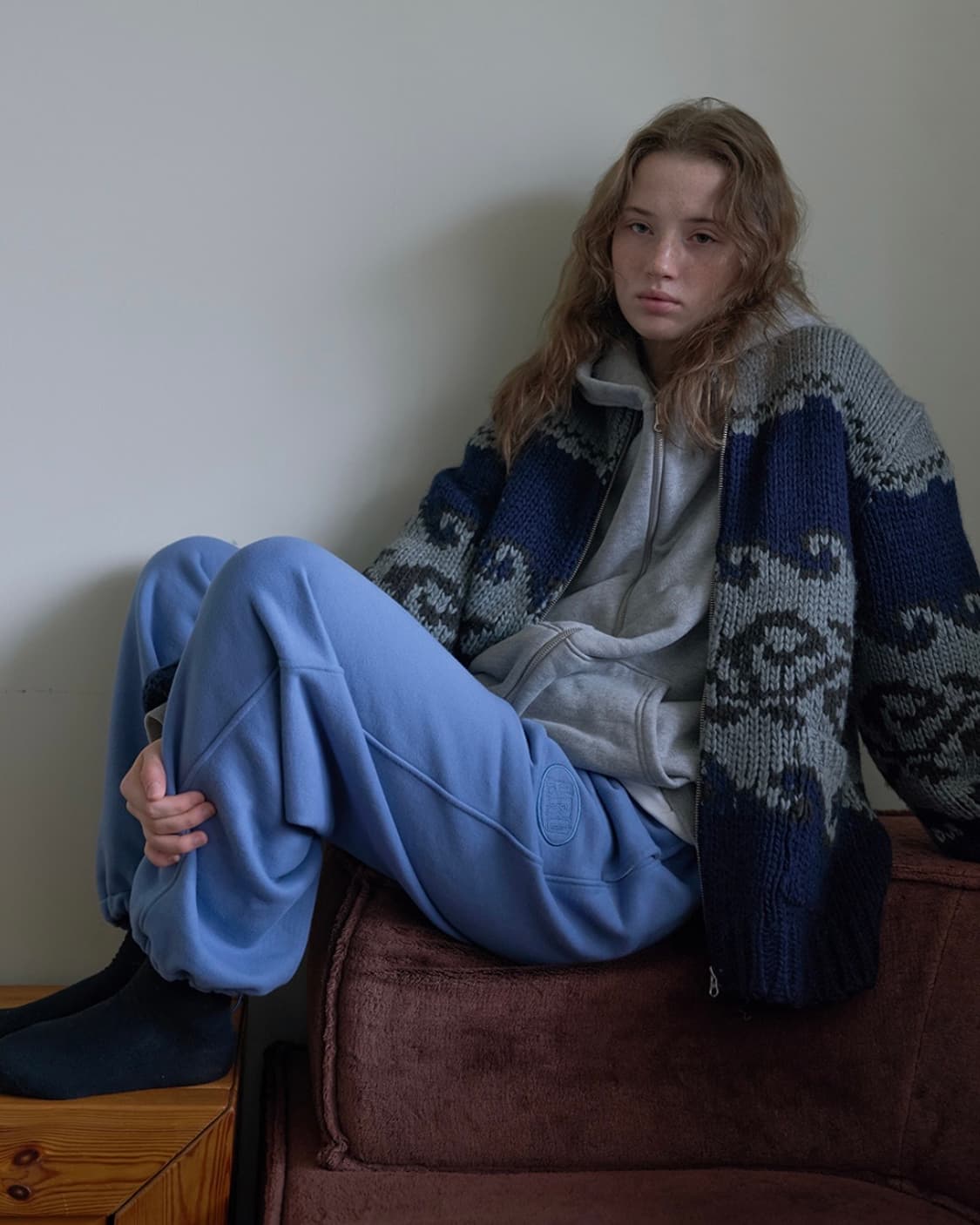 아유서울 노르딕 울 포켓 가디건(S) 상품이미지4