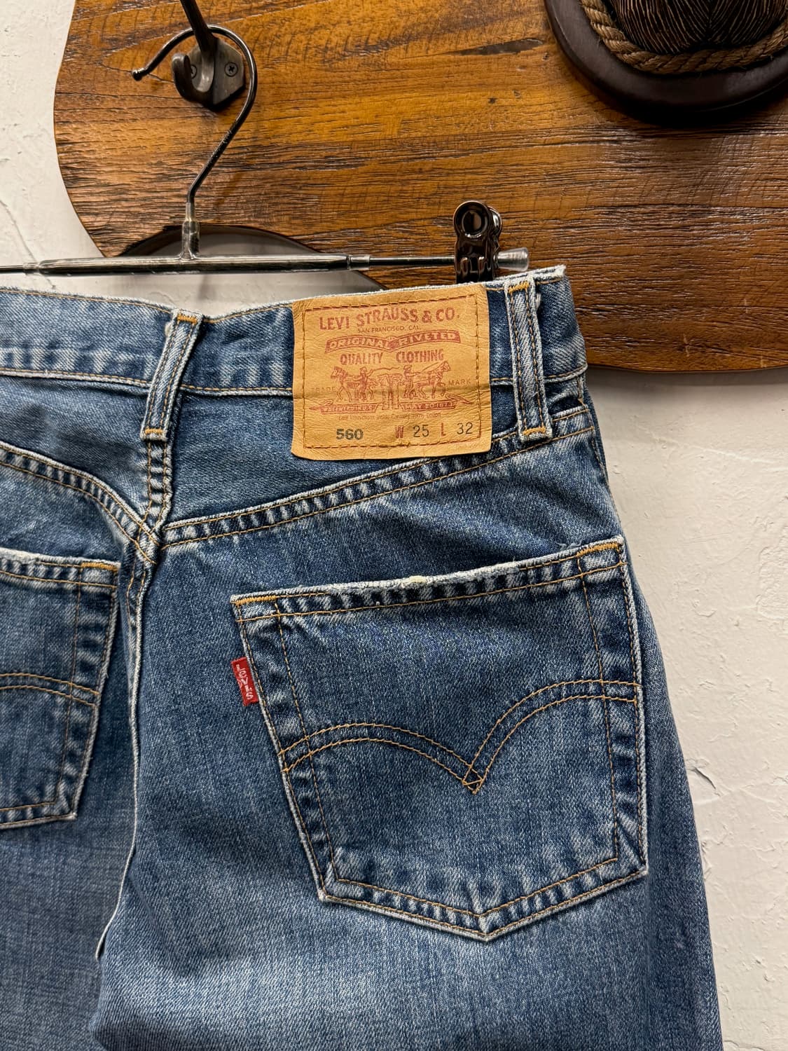 90s Levi's 560 Loose Straight Denim Pant 상품이미지3