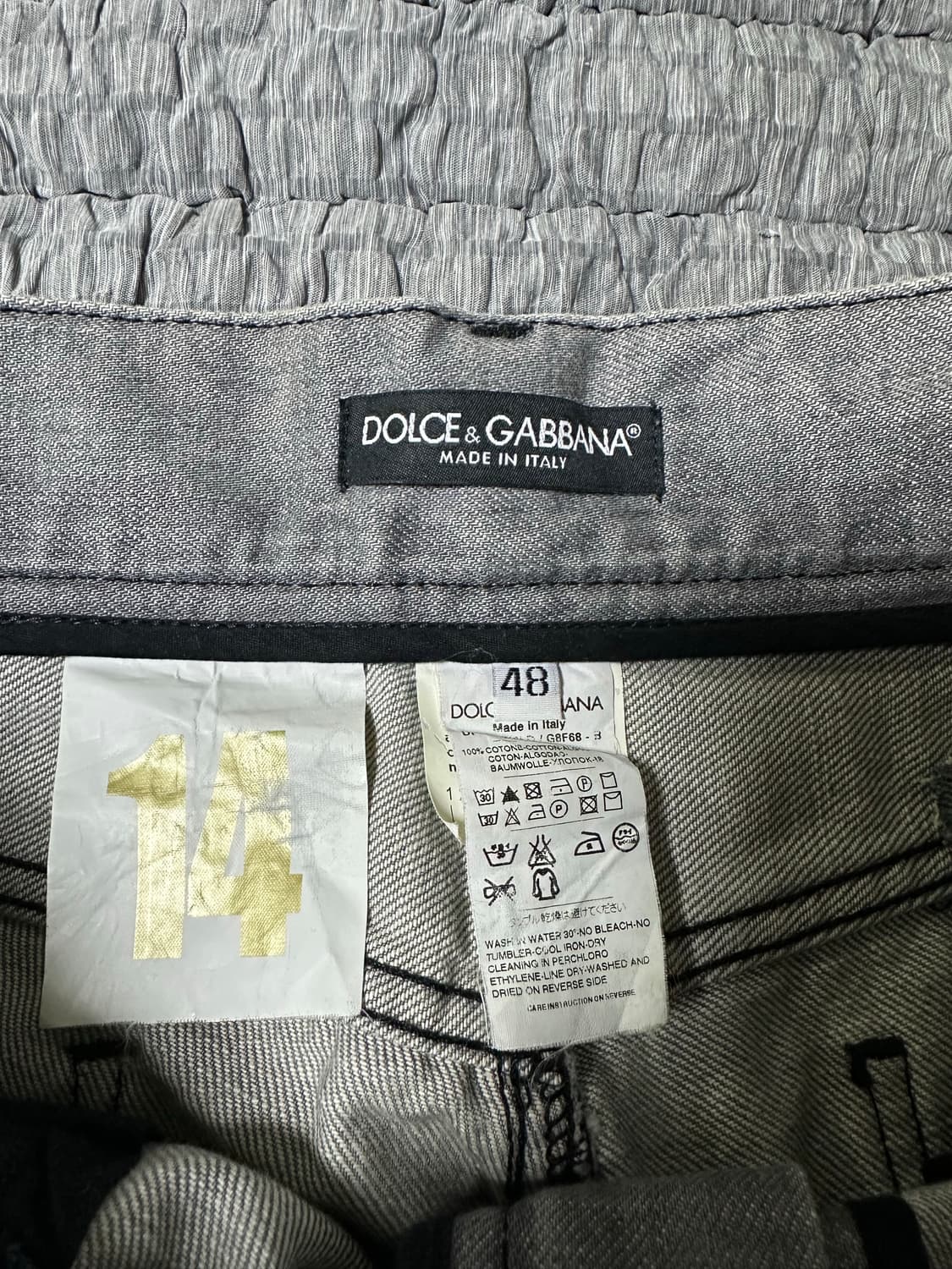 돌체앤가바나 데미지 청바지 상품이미지6