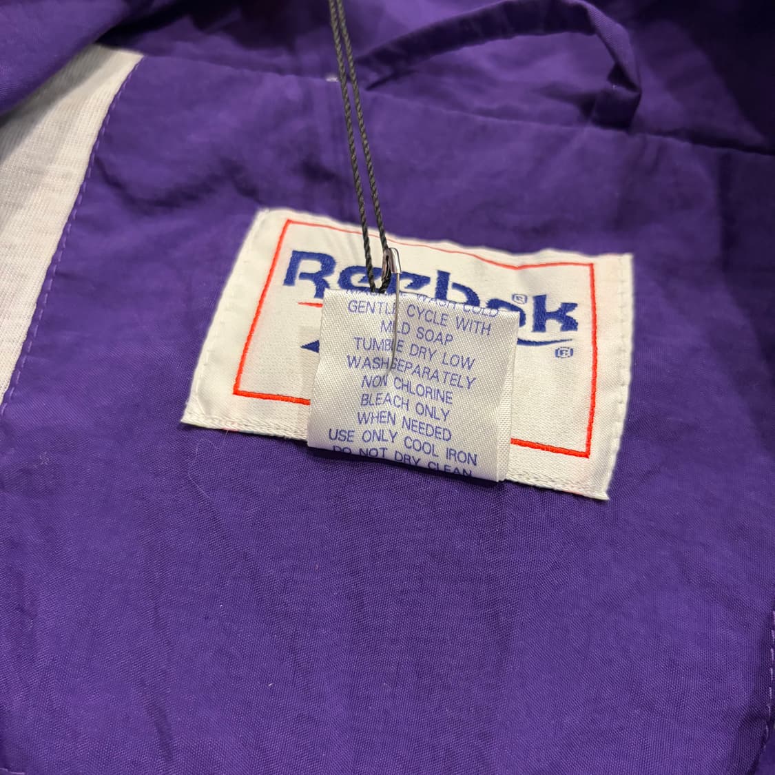 [L] 리복 레트로 바람막이 자켓 퍼플/블랙/화이트 D886 상품이미지7