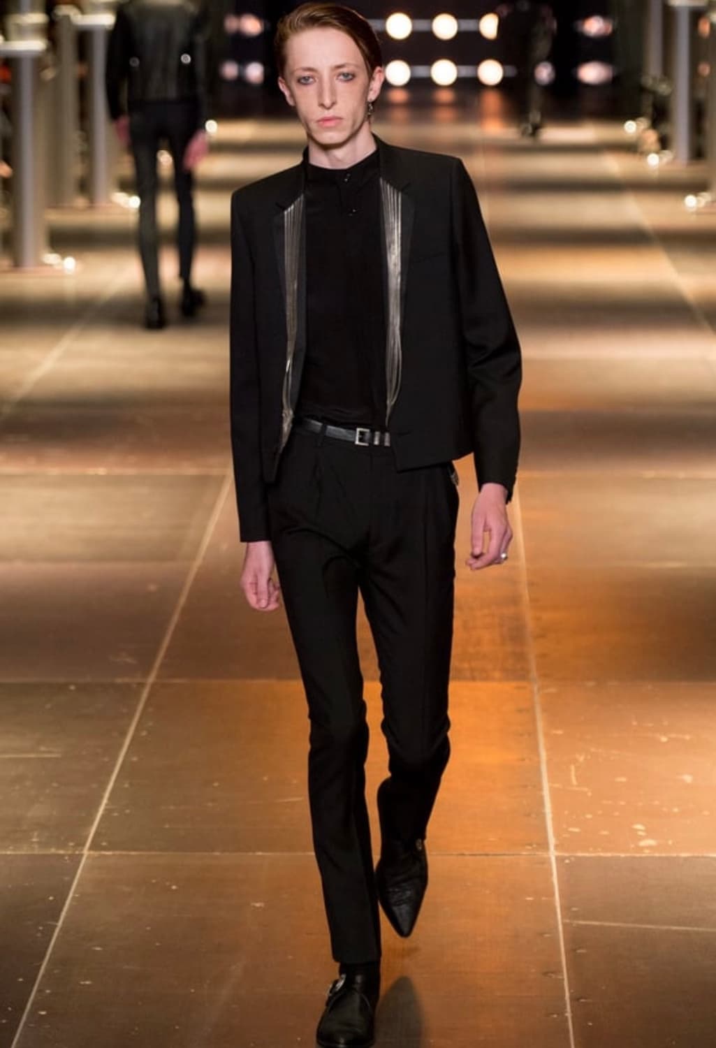 생로랑 SS14 체인라펠 스모킹 블레이저 상품이미지2