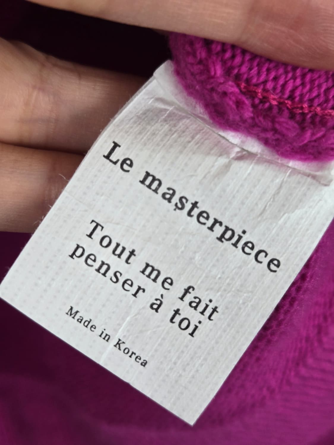 [무료배송]르마스터피스 F 여성 금장 단추 탄탄한 니트 가디건 상품이미지8