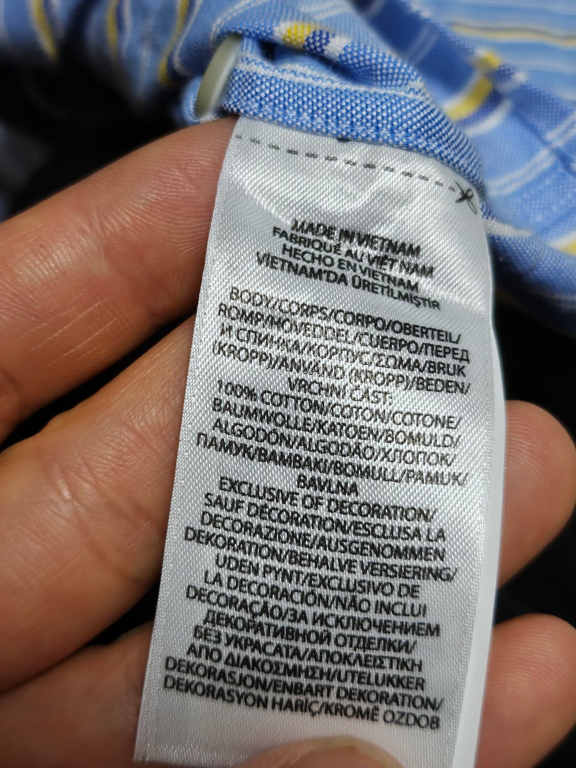 폴로랄프로렌 스트라이프 빅셔츠 XXL 상품이미지5