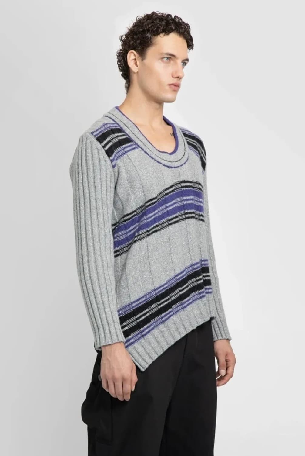 [46] kikokostadinov 스트라이프 니트 판매  상품이미지1