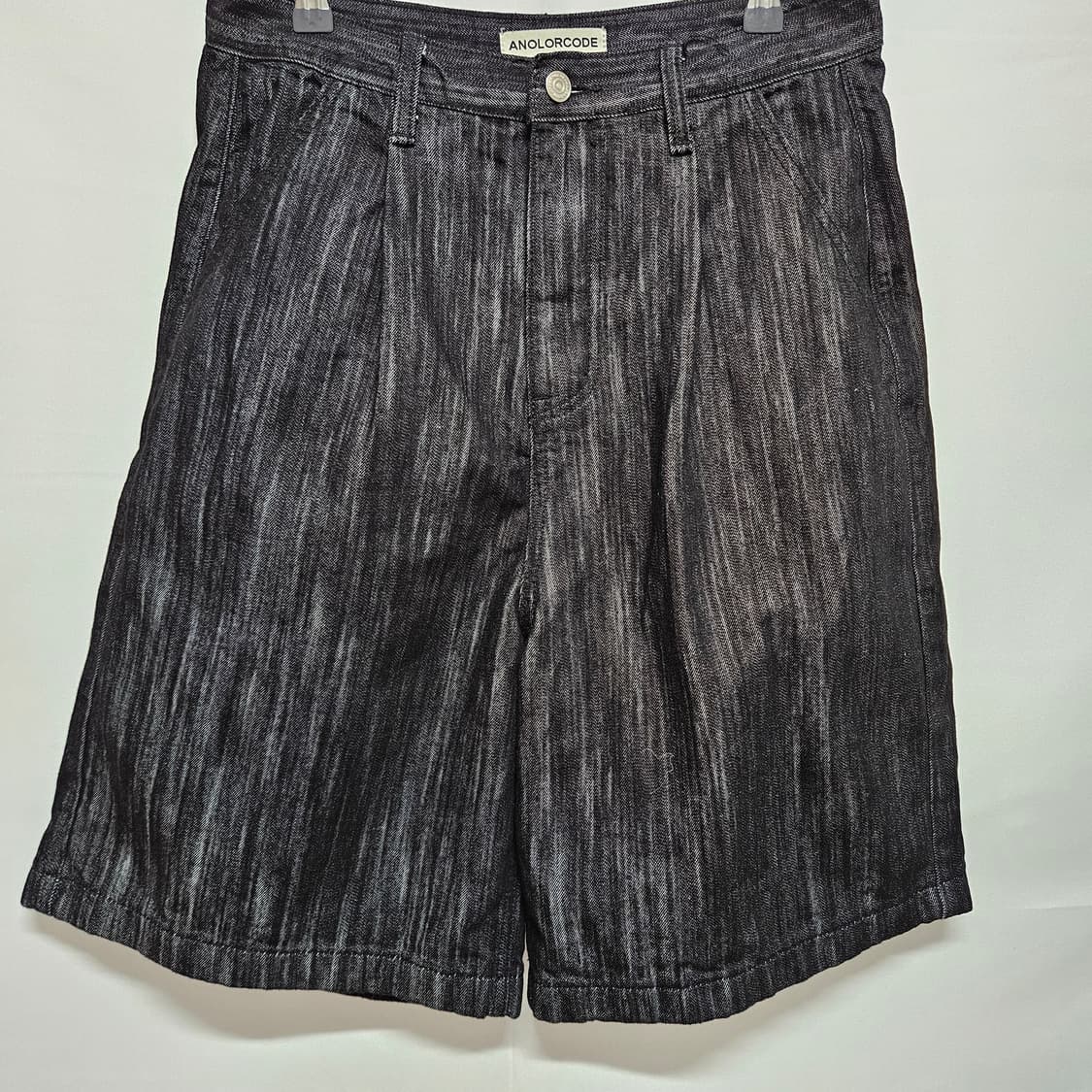 S 어널러코드 데님 하프팬츠 상품이미지1