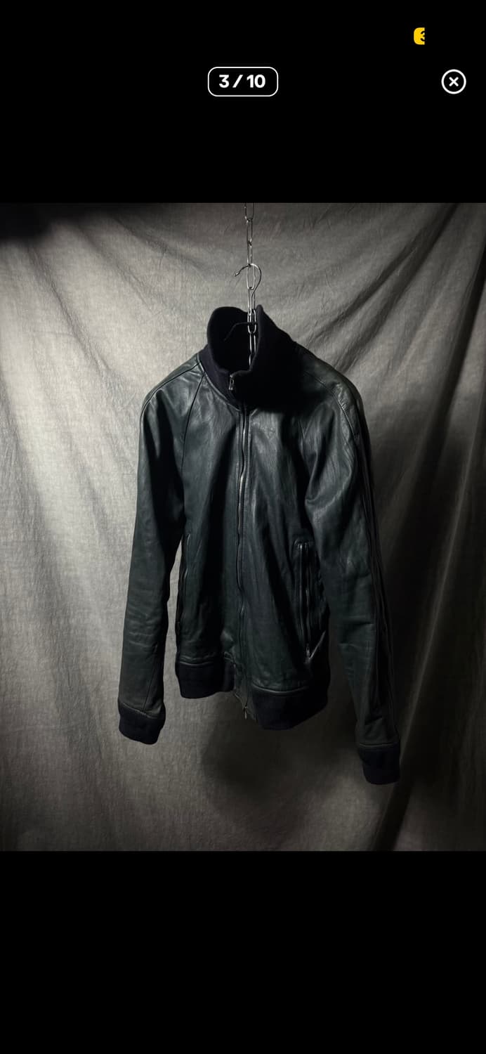 The Viridi-Anne Leather Jacket 상품이미지2