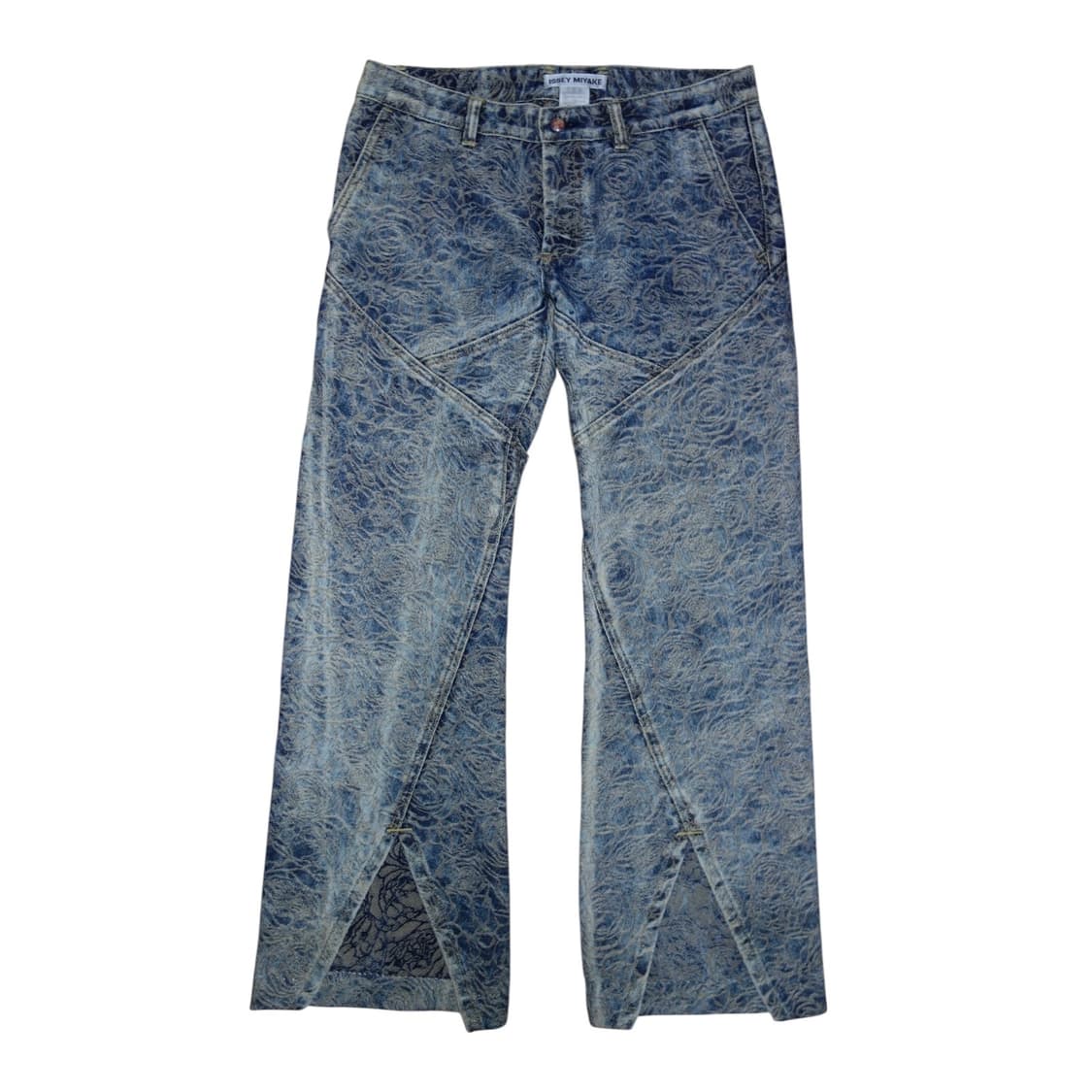 •이세이미야케 S/S2007 자카드 워븐 ‘Roses’데님 팬츠 상품이미지2