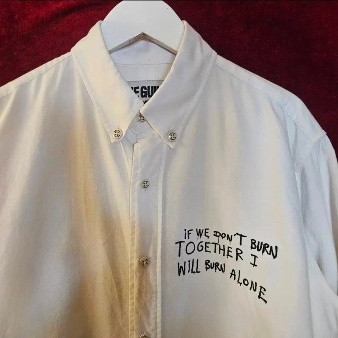 와코마리아(Wackomaria) 타이거 레터링 빅자수 셔츠 상품이미지6