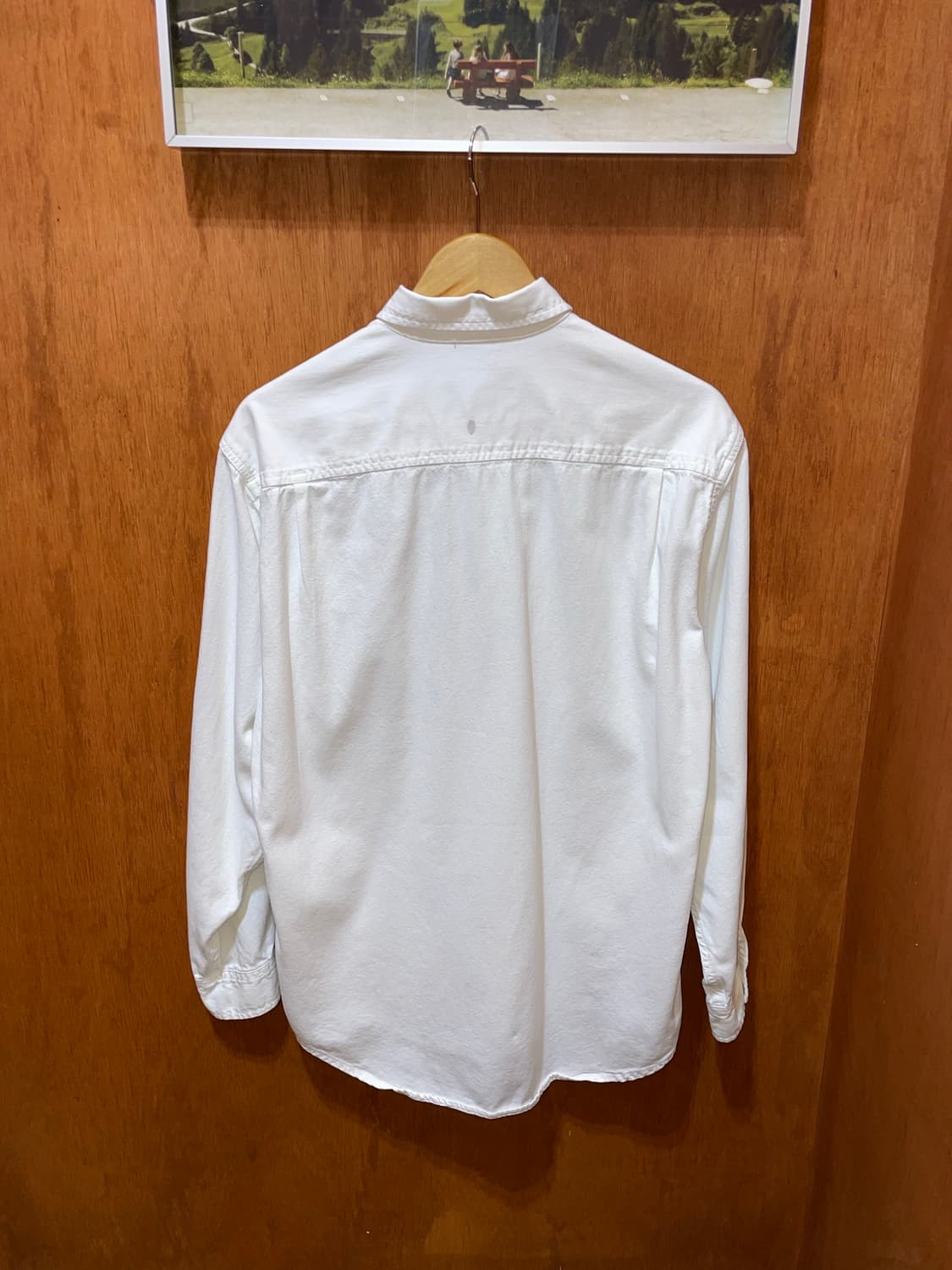 (M) 90s Levi's 리바이스 화이트 셔츠 상품이미지4