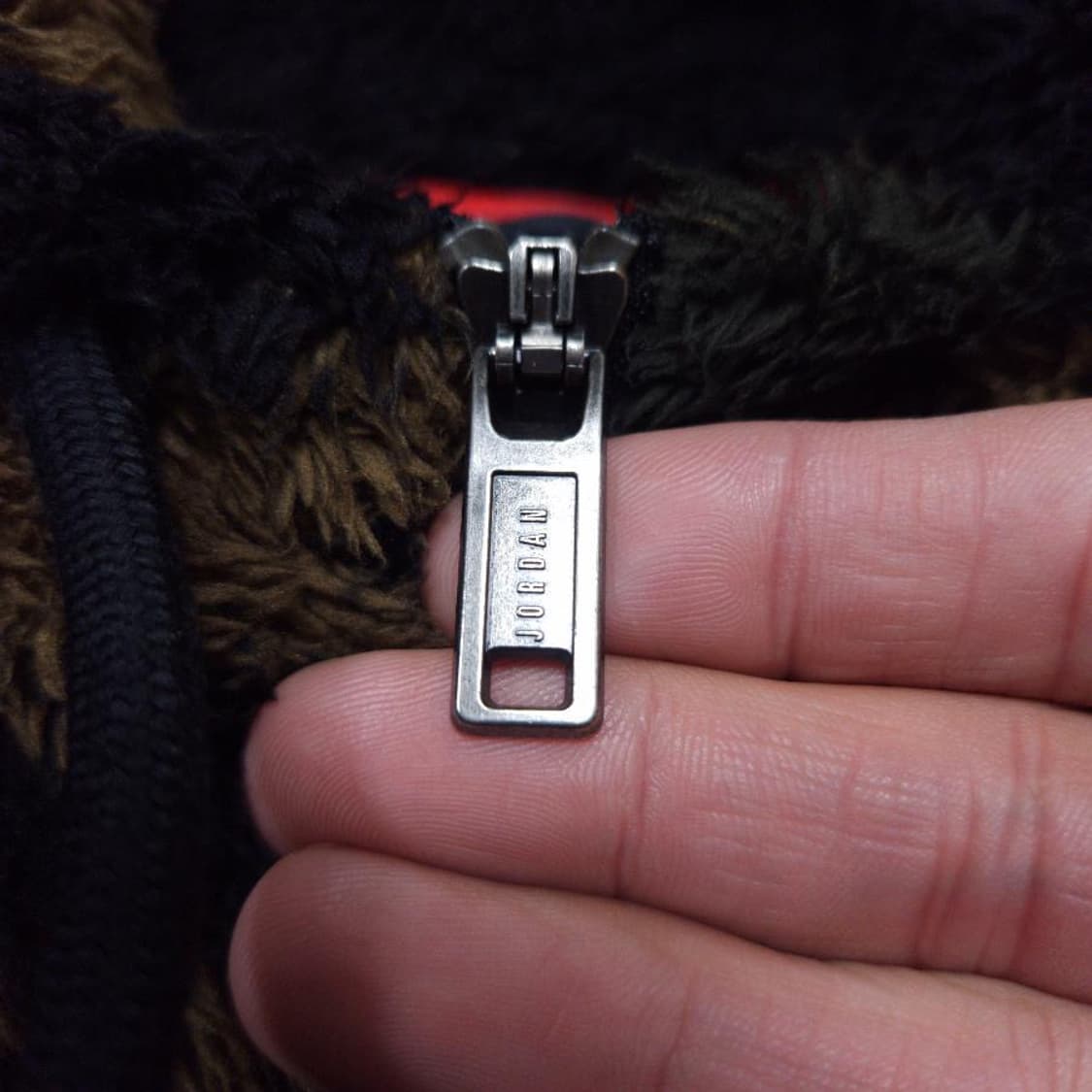 바배) 나이키 조던 셰르파 플리스 후드 카모 자켓 상품이미지4