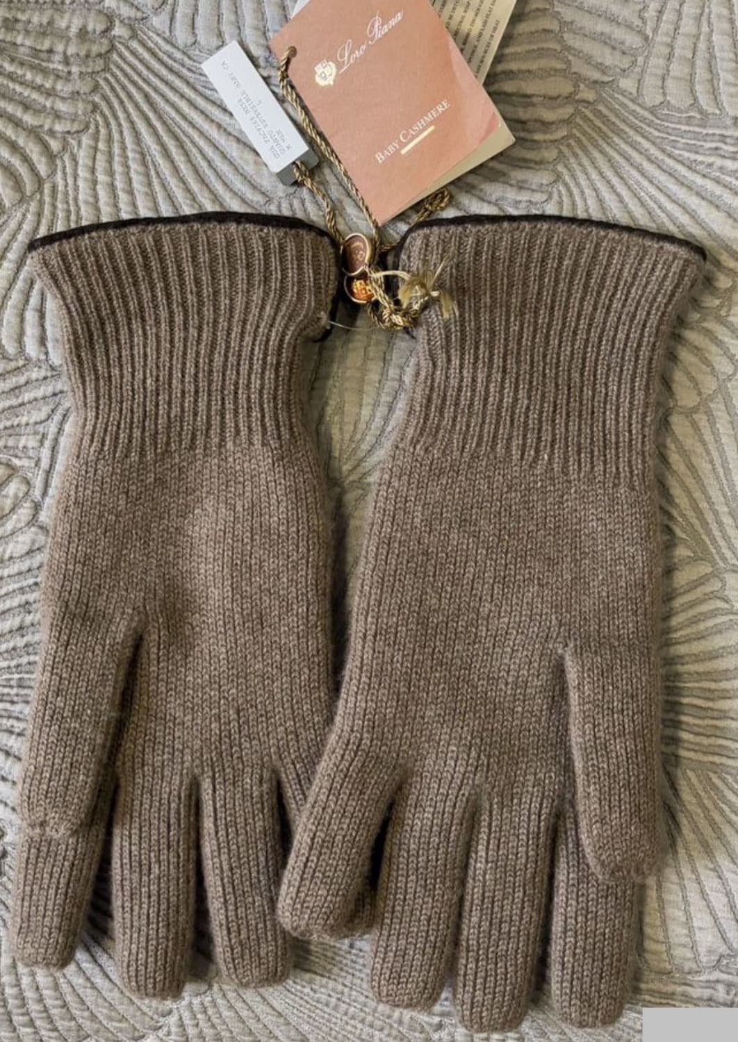 LORO PIANA 로로 피아나 글러브(베이비 캐시미어)L사이즈-해외발송 상품이미지2