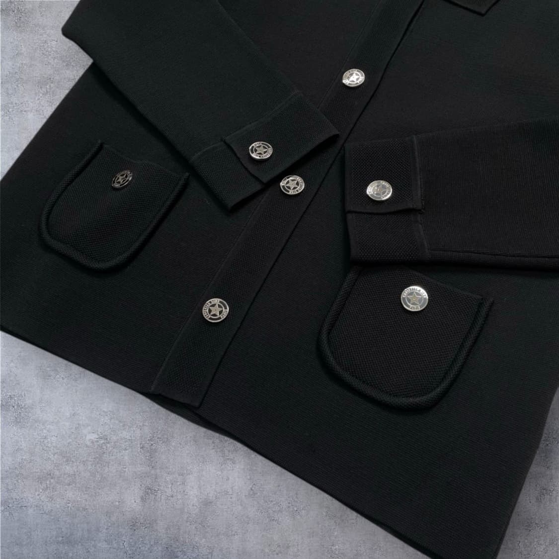 디올 Christian dior 블랙 크롭 니트 자켓 38 상품이미지8