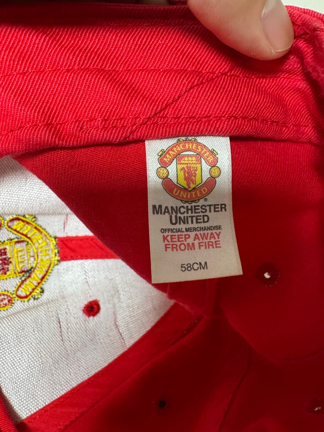 맨체스터 유나이티드 맨유 공식 굿즈 모자 상품이미지2