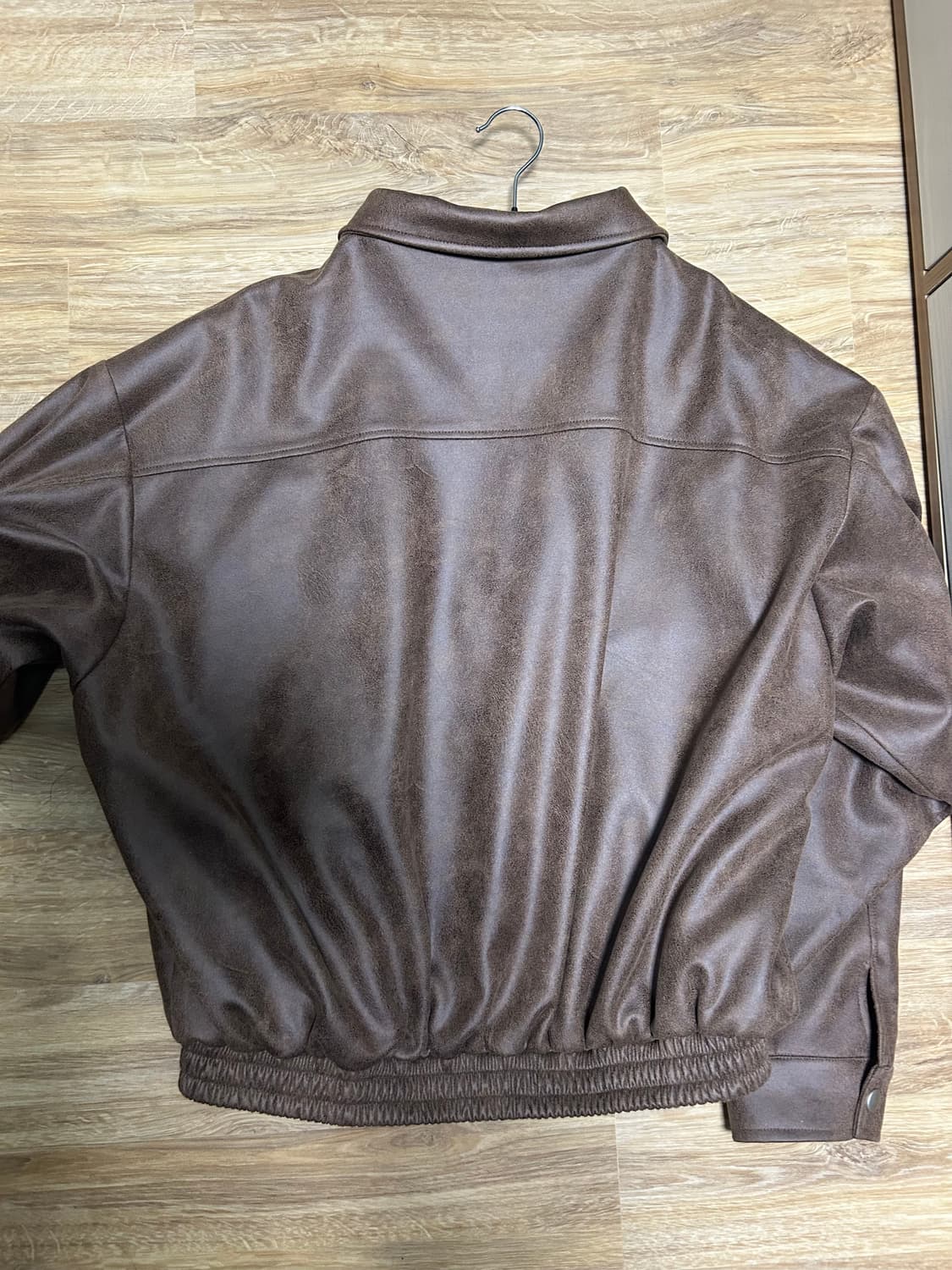 브라운 가죽자켓 판매합니다 상품이미지2