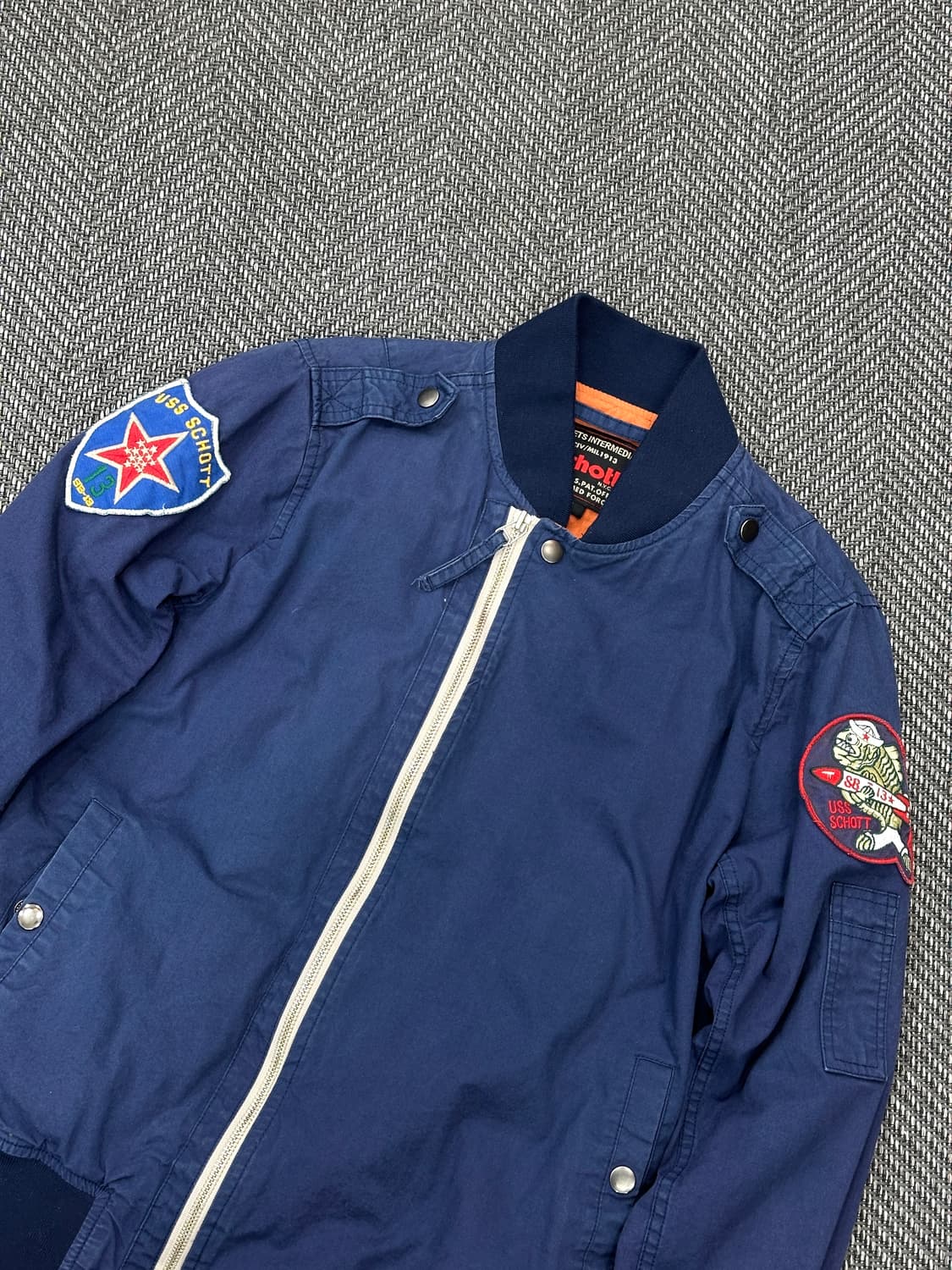 쇼트 밀리터리 코튼자켓S 상품이미지2