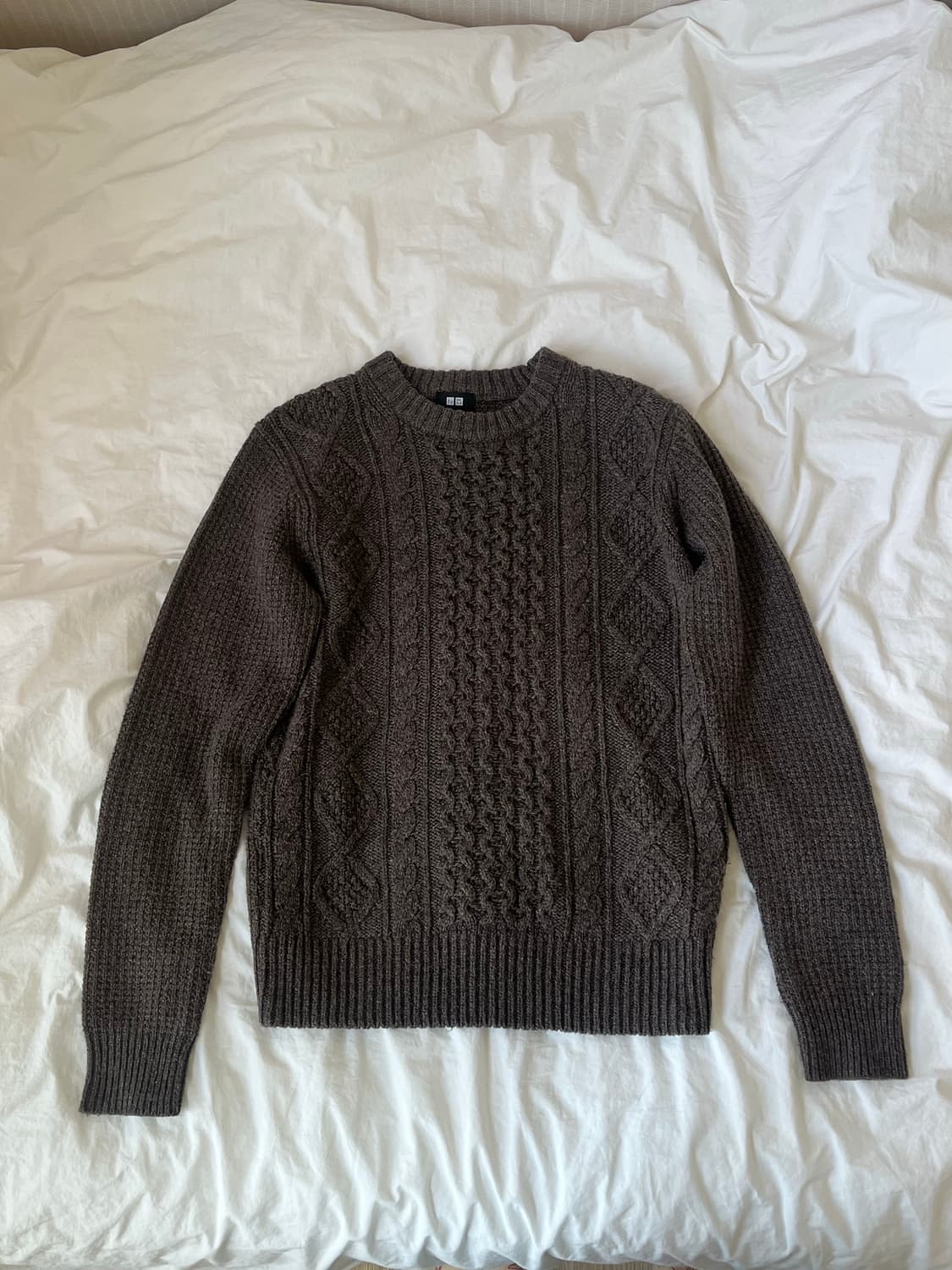 uniqlo brown knit 상품이미지1
