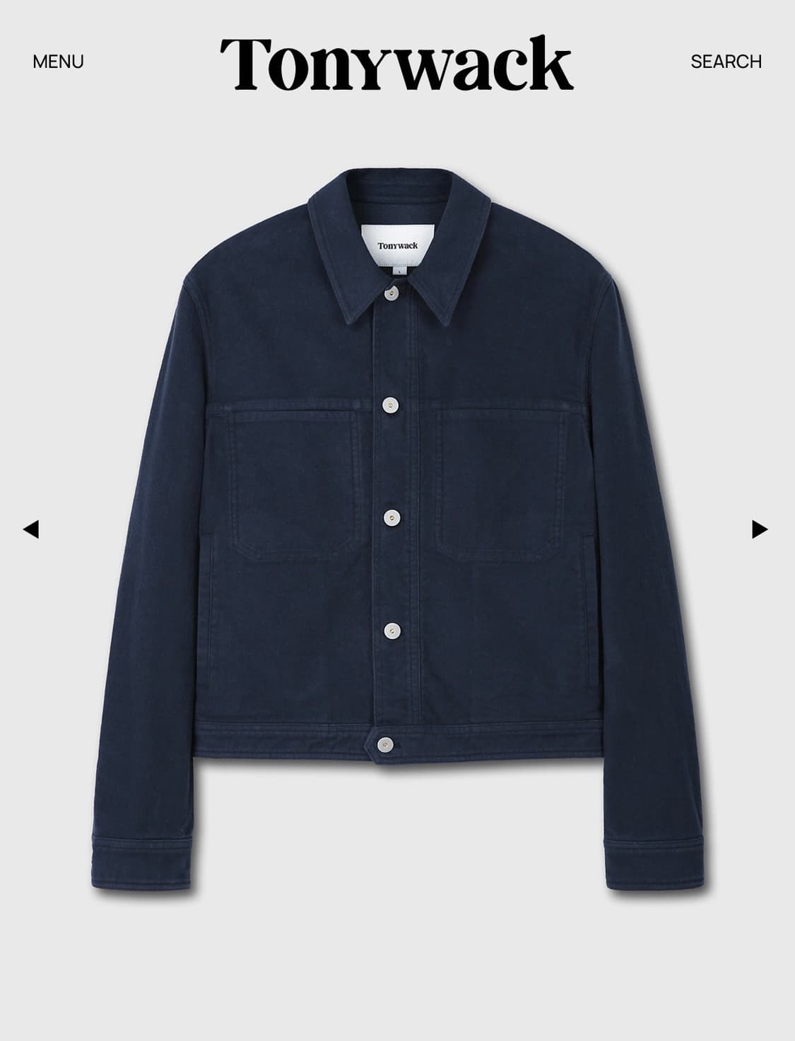 토니웩 몰스킨 트러커 자켓L 상품이미지1