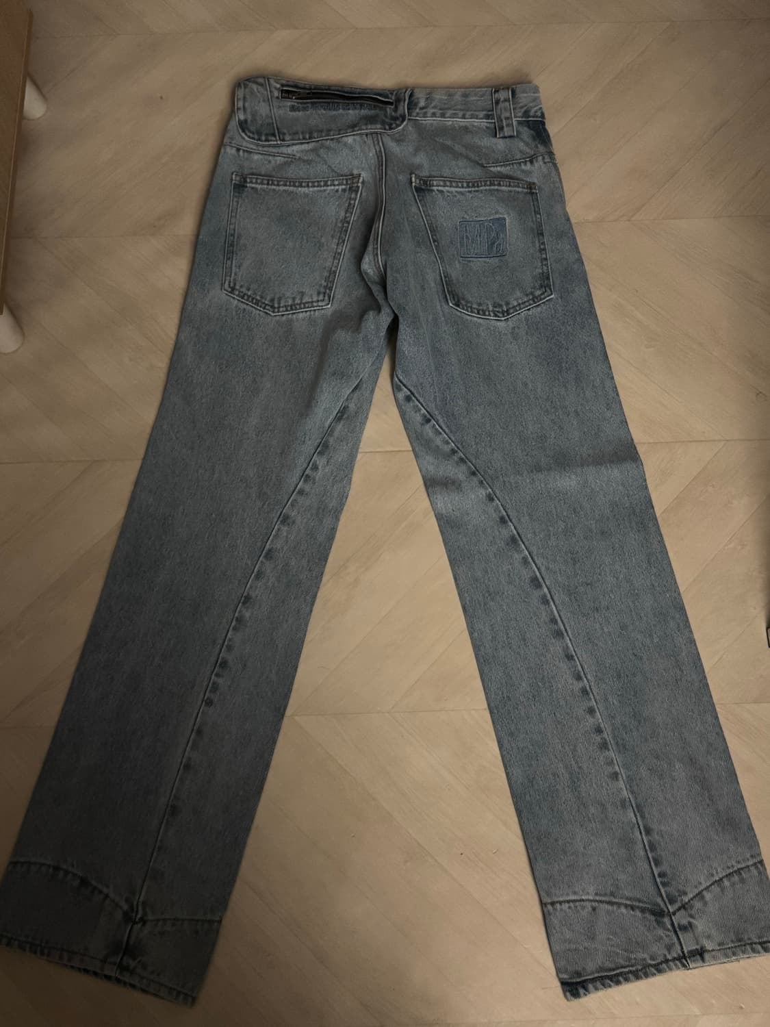 플라스틱 프로덕트 DRIFT DENIM PANTS (STEEL BLUE) 상품이미지3