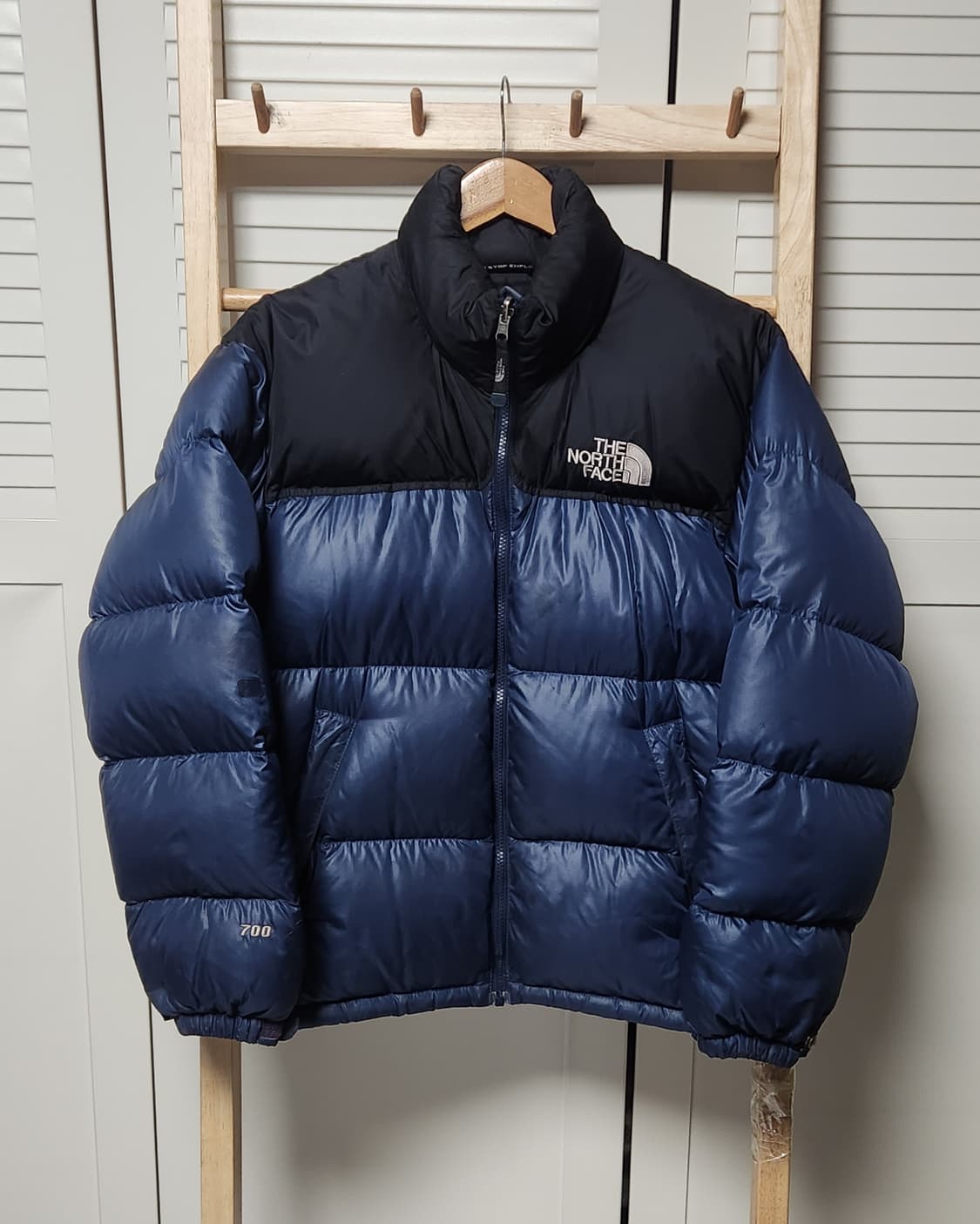 노스페이스 700 눕시 네이비 패딩 자켓 상품이미지1