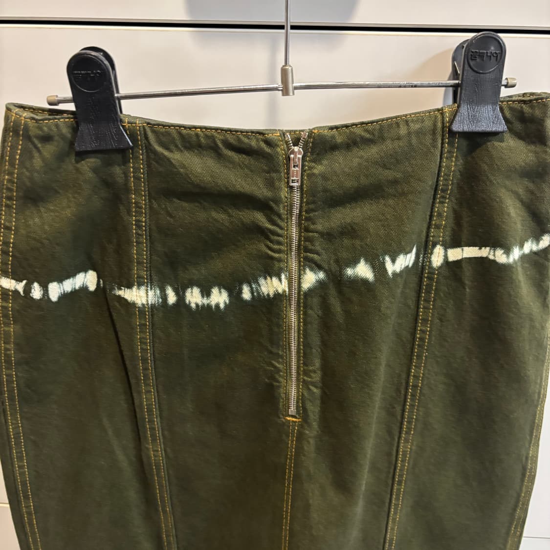 마르니 Marni 카키올리브 미디 타이다이 미디스커트 상품이미지7