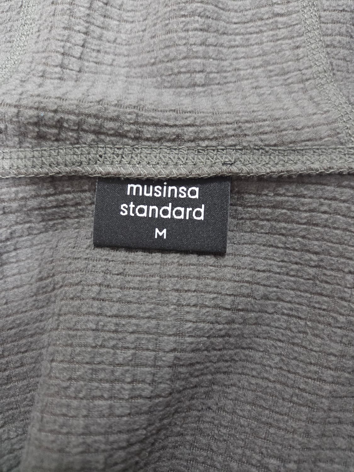 시티 레저 그리드 폴라 플리스 바라클라바 후디드 집업 [머드 그레이] 상품이미지2