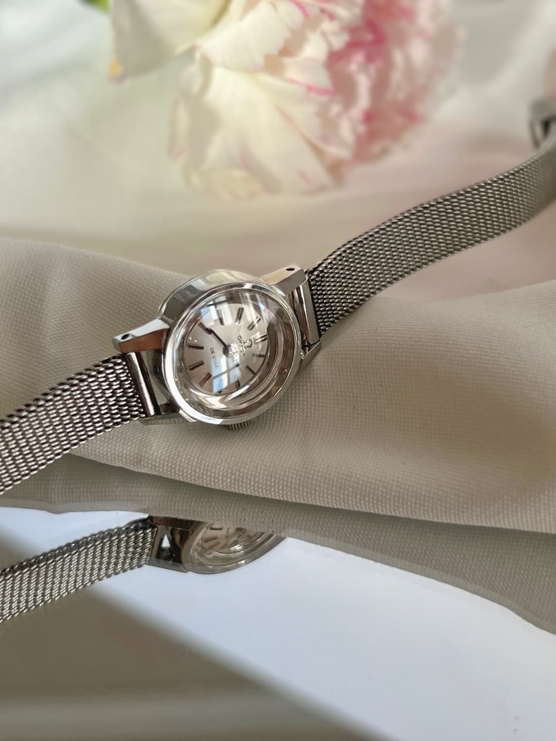  오메가 드빌 컷 글래스 여성 시계 / 정품감정. 오버홀  상품이미지4
