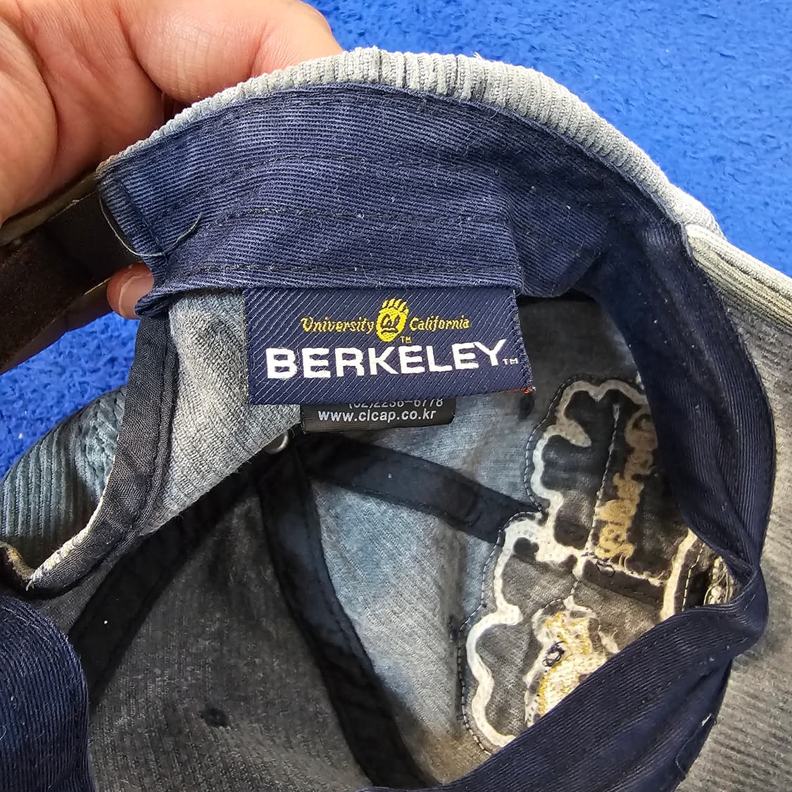 버클리 코듀로이 빈티지 볼캡 상품이미지5