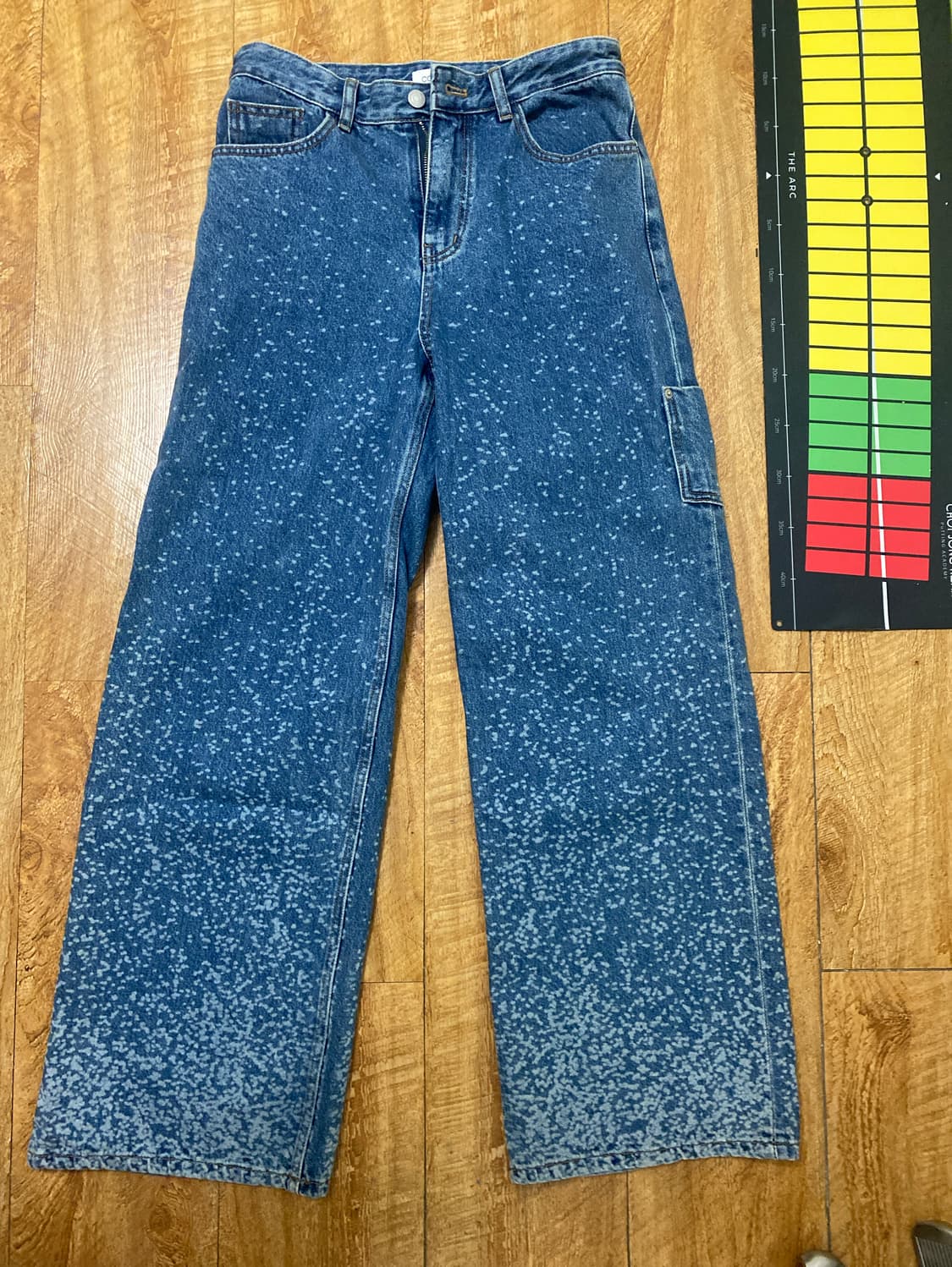 cosmoss blue galaxy jeans s size 상품이미지3